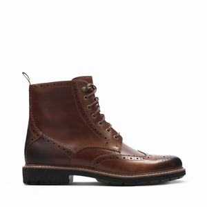 Boty Clarks Batcombe Lord Tmavě Hnědé | 80OQIRDZN