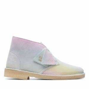 Boty Clarks Desert Boot Bílé Blankyt | 51QIUHOVC