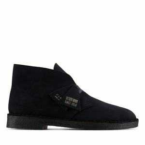 Boty Clarks Desert Boot Tmavě Blankyt | 06QJZCMYW