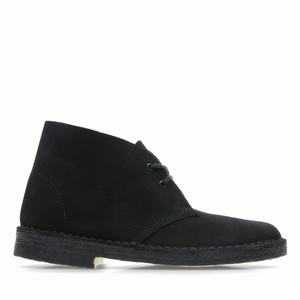 Boty Clarks Desert Boot Černé | 92OFCPLJX