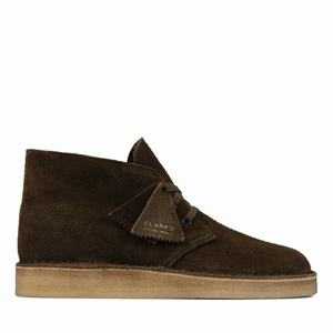 Boty Clarks Desert Coal Olivy Zelené | 02EMQUWBV