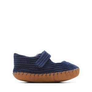 Obuv Clarks Baby Halo Large Tmavě Blankyt | 69WNYTFBH