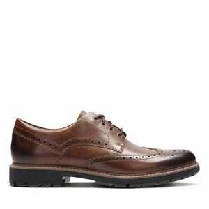 Obuv Clarks Batcombe Wing Tmavě Hnědé | 95WATKMXP