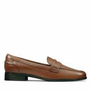 Obuv Clarks Hamble Loafer Hnědé | 54VOIFKXP