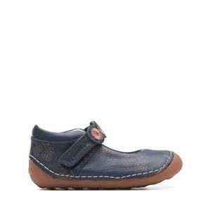 Obuv Clarks Tiny Flora Toddler Tmavě Blankyt | 53DUOFRLV