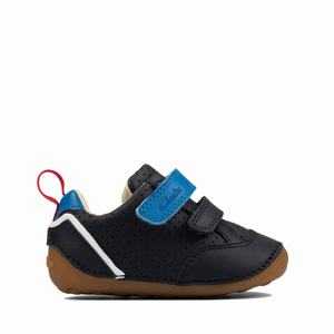 Obuv Clarks Tiny Sky Toddler Tmavě Blankyt | 12MYPZACQ