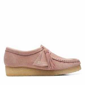 Originals Boty Clarks Wallabee Růžové | 92ZAVJQTO