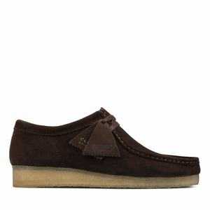 Originals Boty Clarks Wallabee Tmavě Hnědé | 58UWAOFXQ