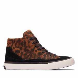 Sportovní Boty Clarks Aceley Zip Hi Leopard | 16QAPHDME