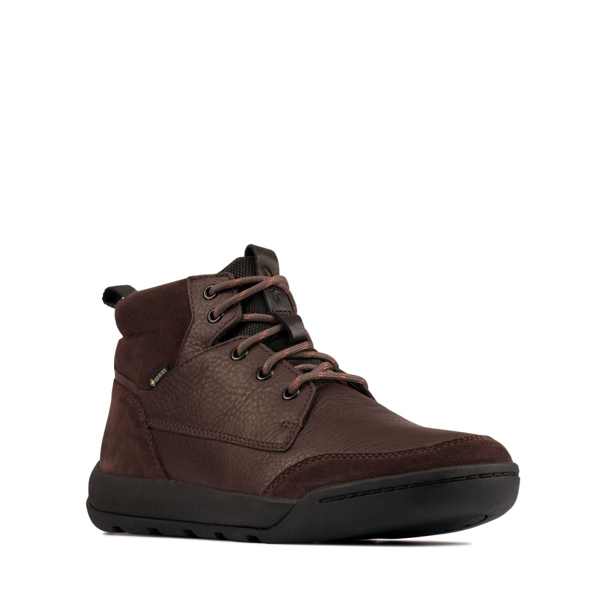 Boty Clarks Ashcombe Hi GORE-TEX Hnědé | 93DXVPNUK