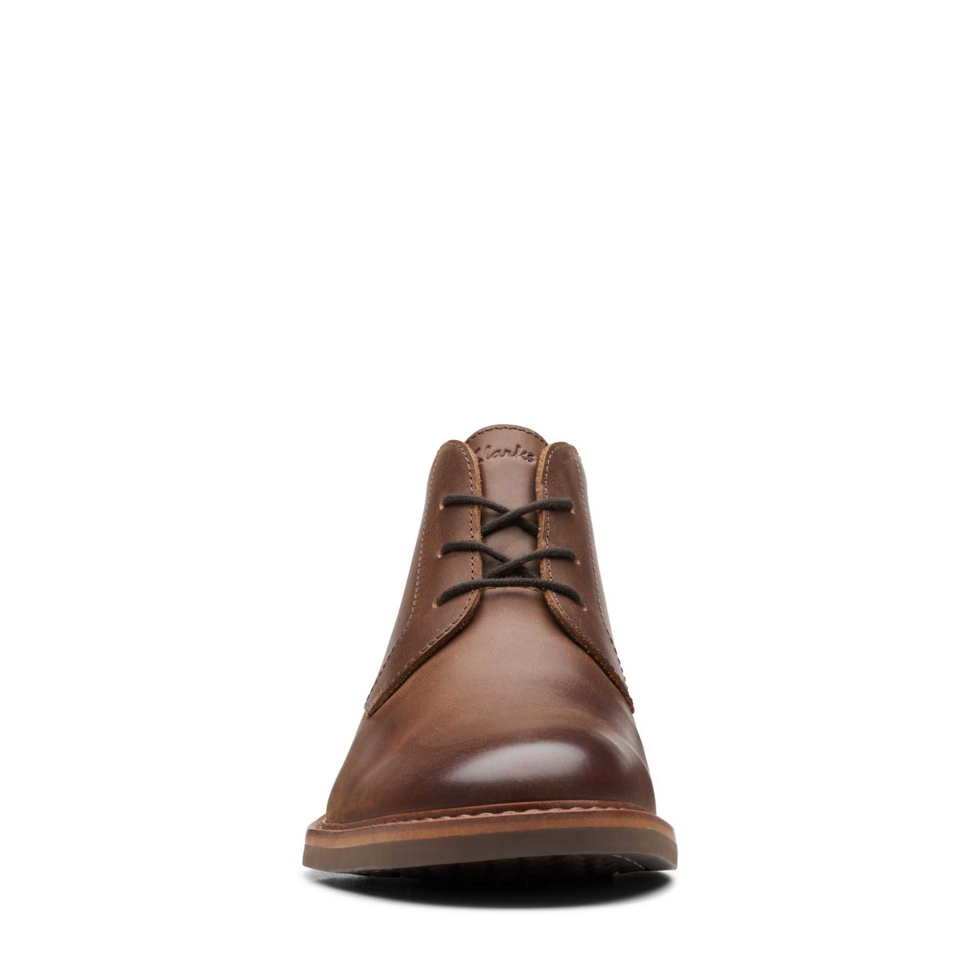 Boty Clarks Atticus LT Mid Tmavě Hnědé | 38OWKSBFA