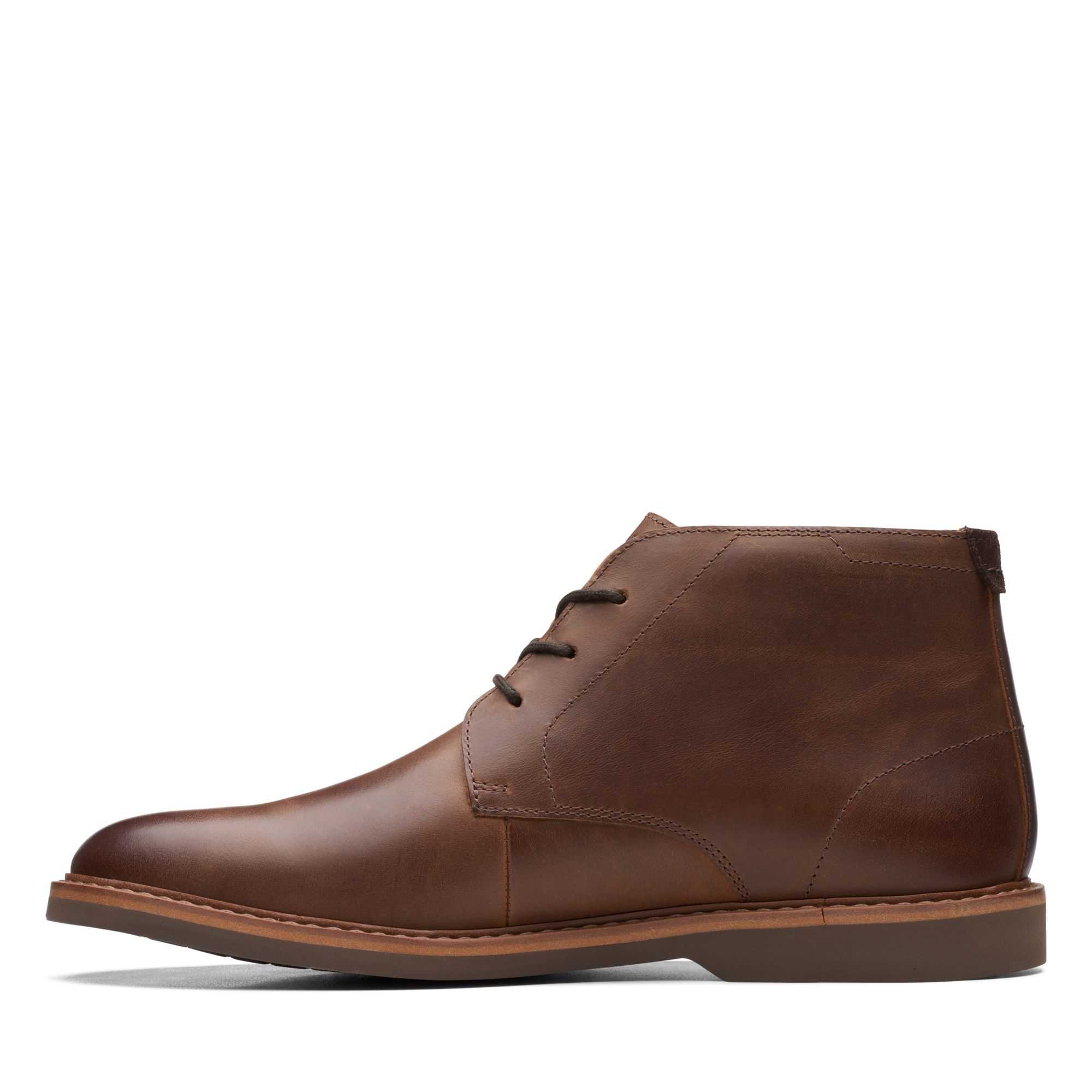 Boty Clarks Atticus LT Mid Tmavě Hnědé | 38OWKSBFA