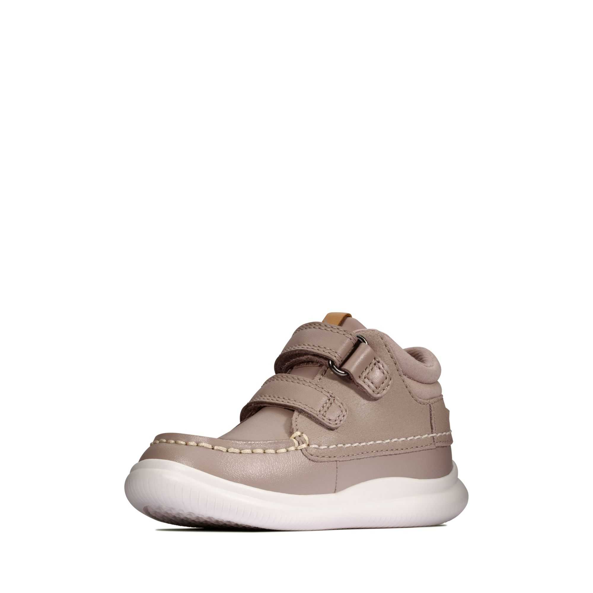 Boty Clarks Crest Tuktu Toddler Růžové | 78KQAEISJ