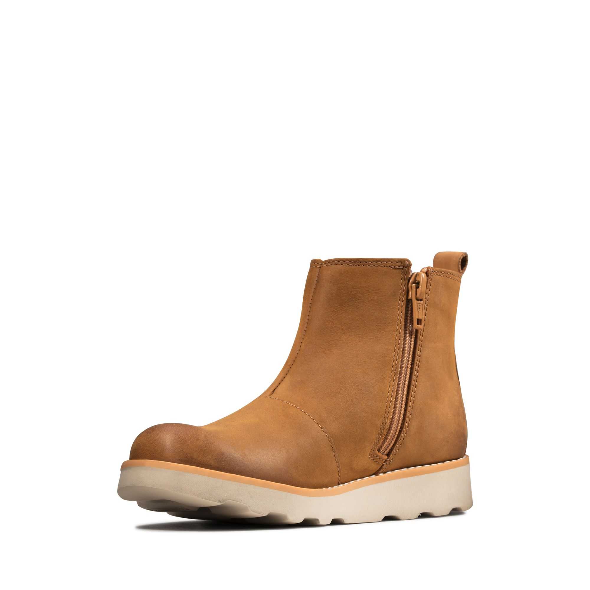 Boty Clarks Crown Halo Hnědé | 36MYSJVGQ