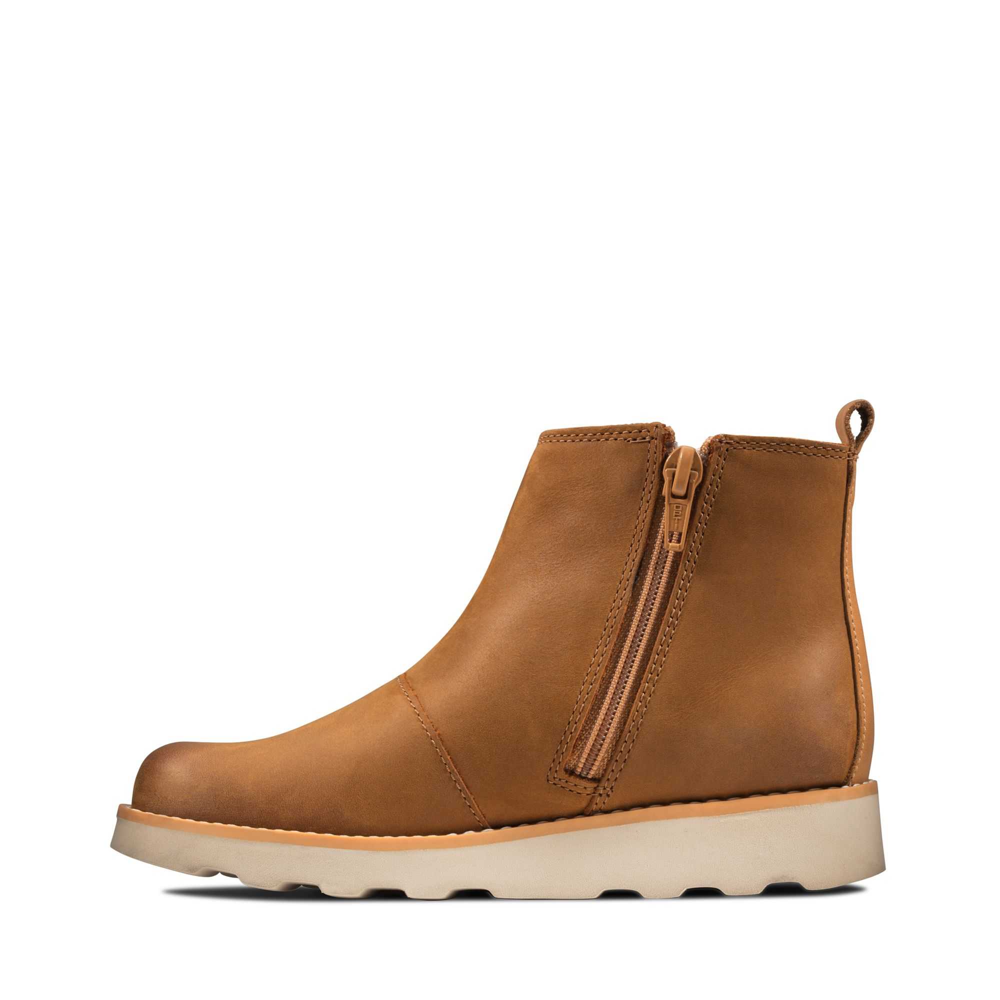 Boty Clarks Crown Halo Hnědé | 36MYSJVGQ