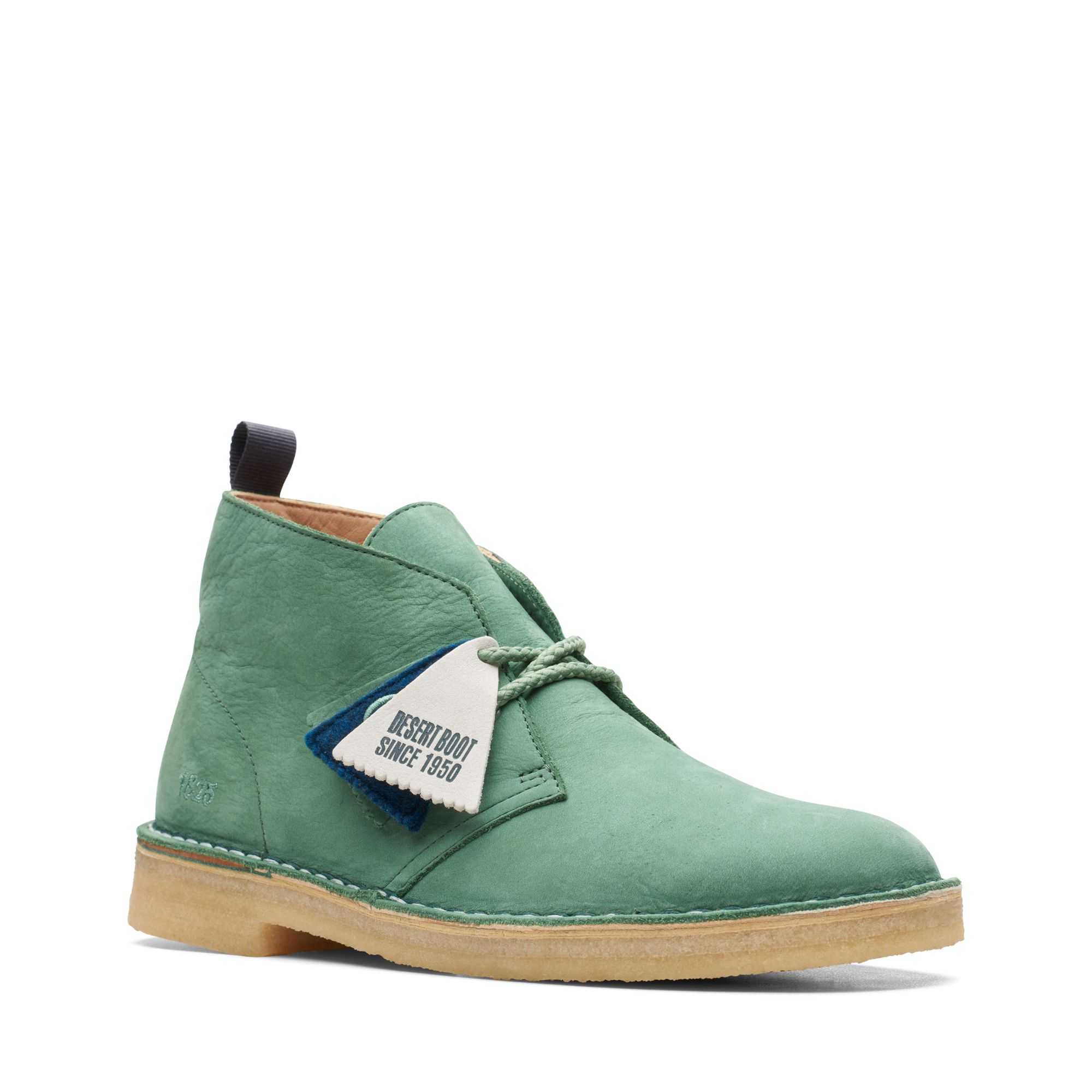 Boty Clarks Desert BootVCY Zelene | 03UOZWDYJ