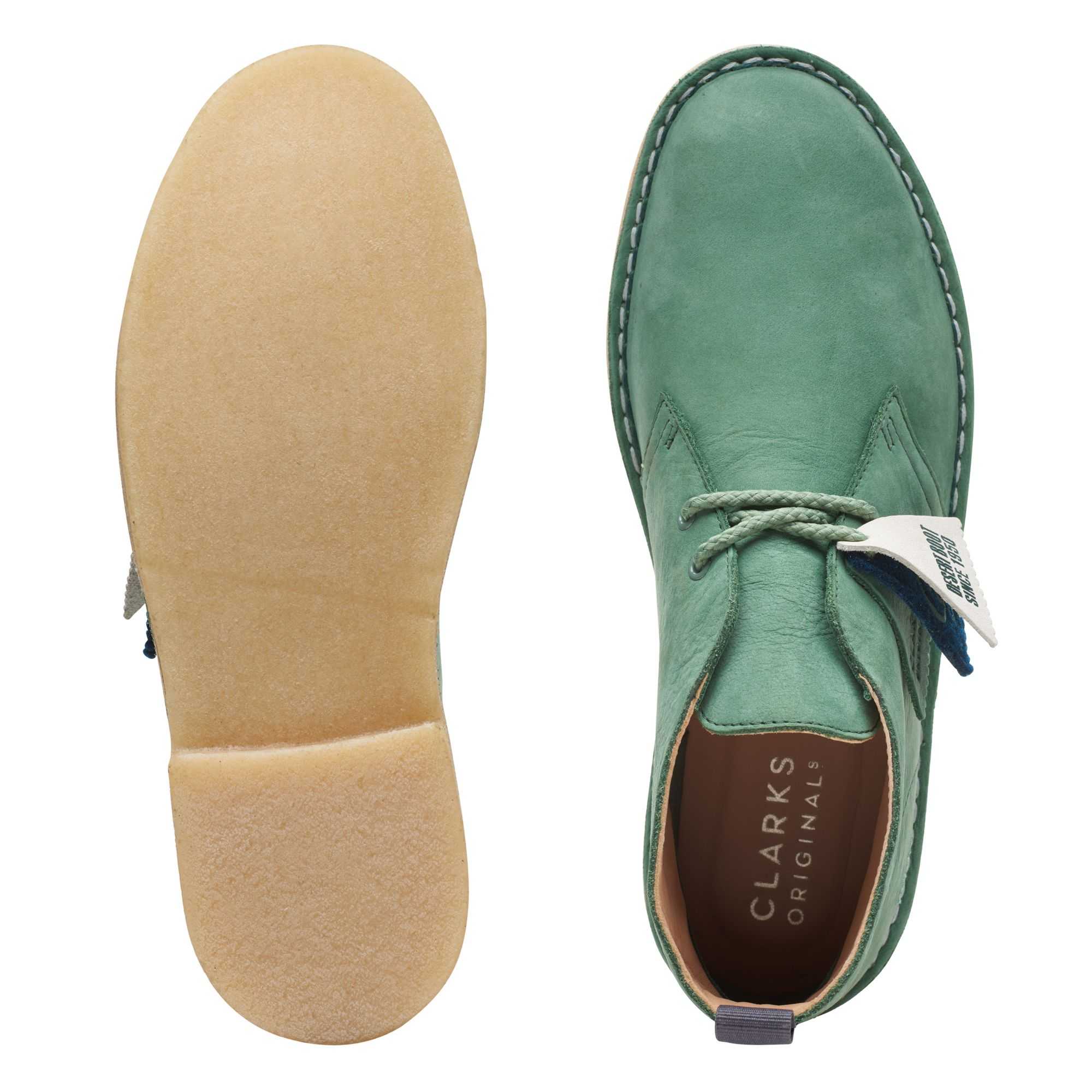 Boty Clarks Desert BootVCY Zelene | 03UOZWDYJ