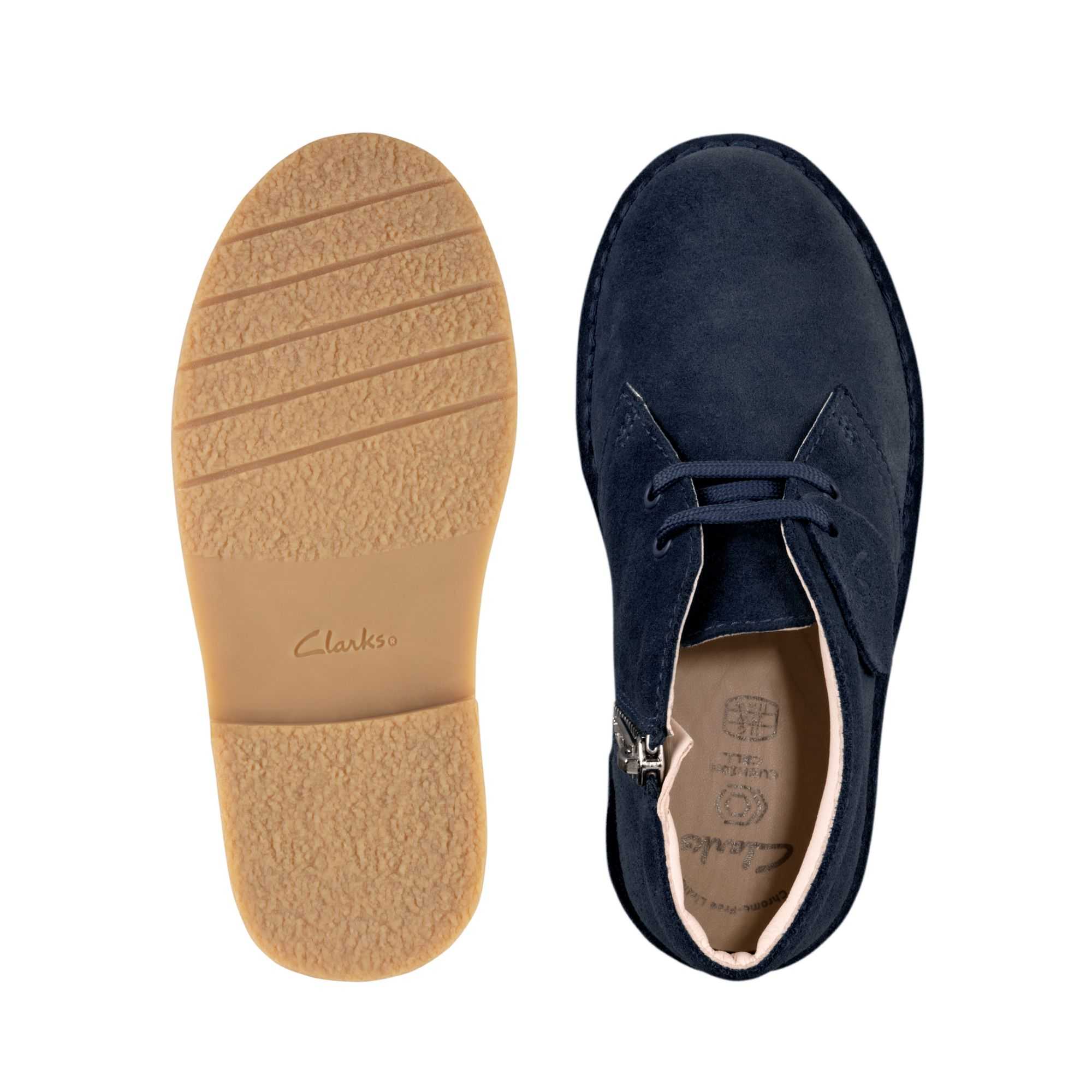 Boty Clarks Desert Boot 2 Tmavě Blankyt | 24STUADEO