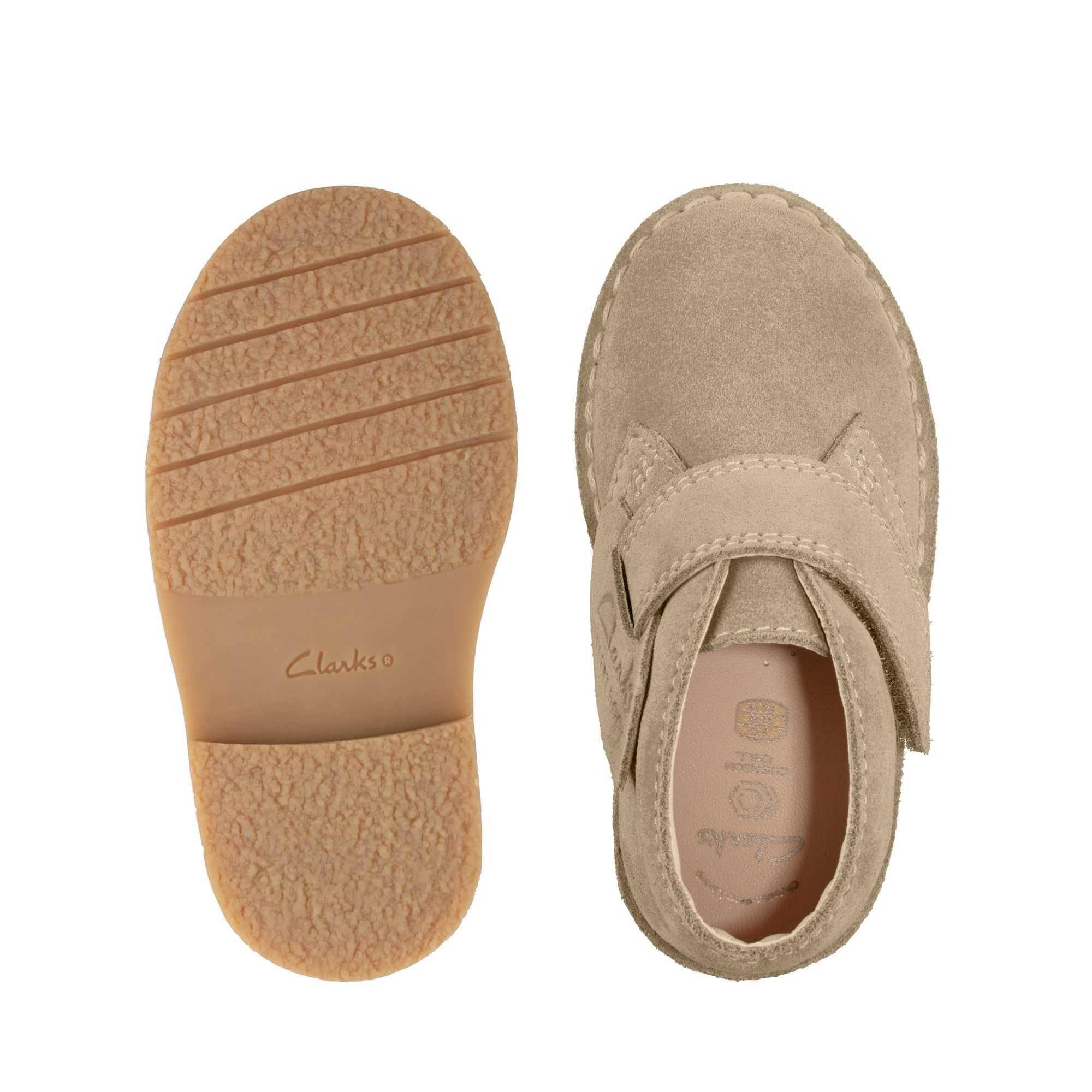 Boty Clarks Desert Boot 2 Toddler Hnědé | 06IXZBWGY