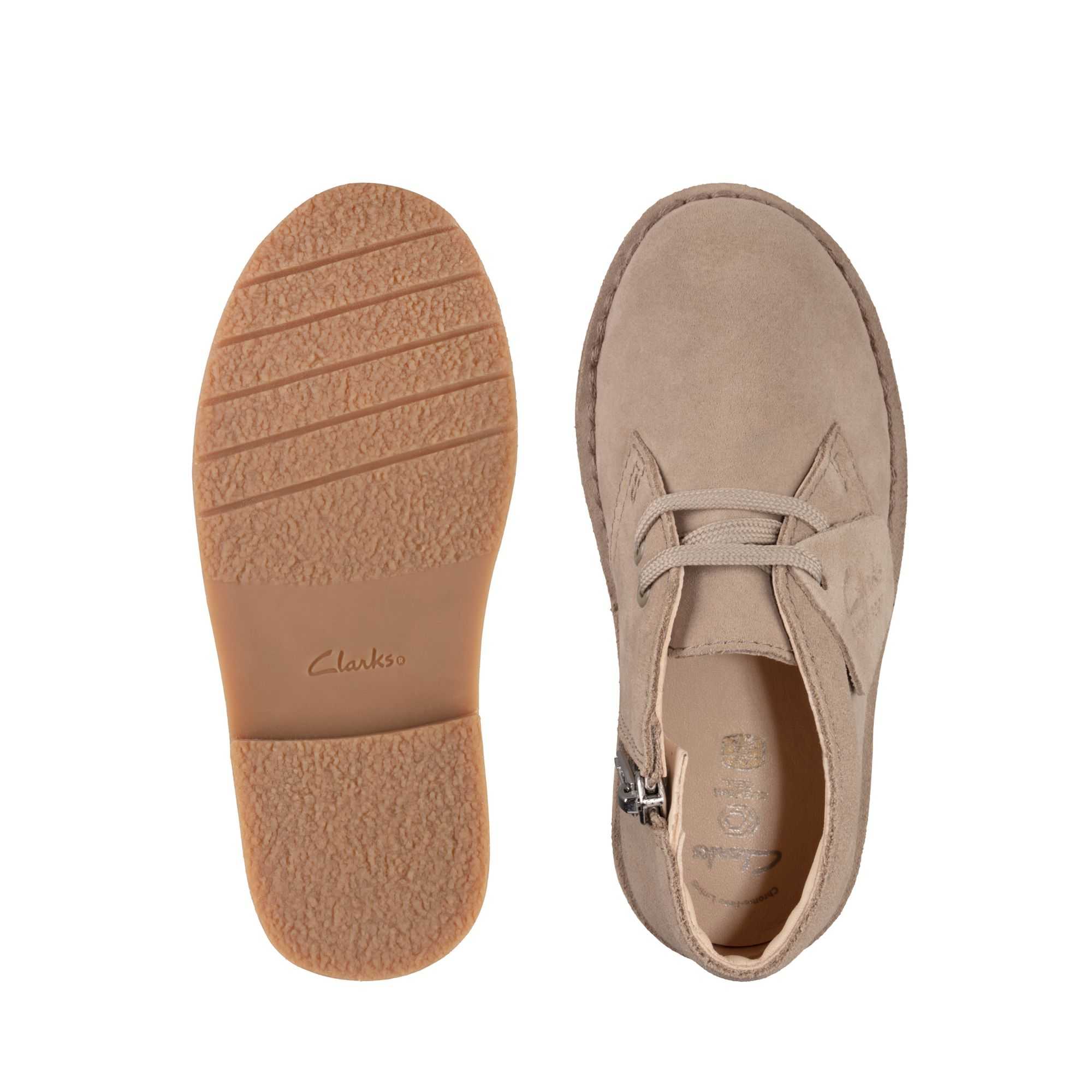 Boty Clarks Desert Boot 2 Toddler Hnědé | 89DBURPOW