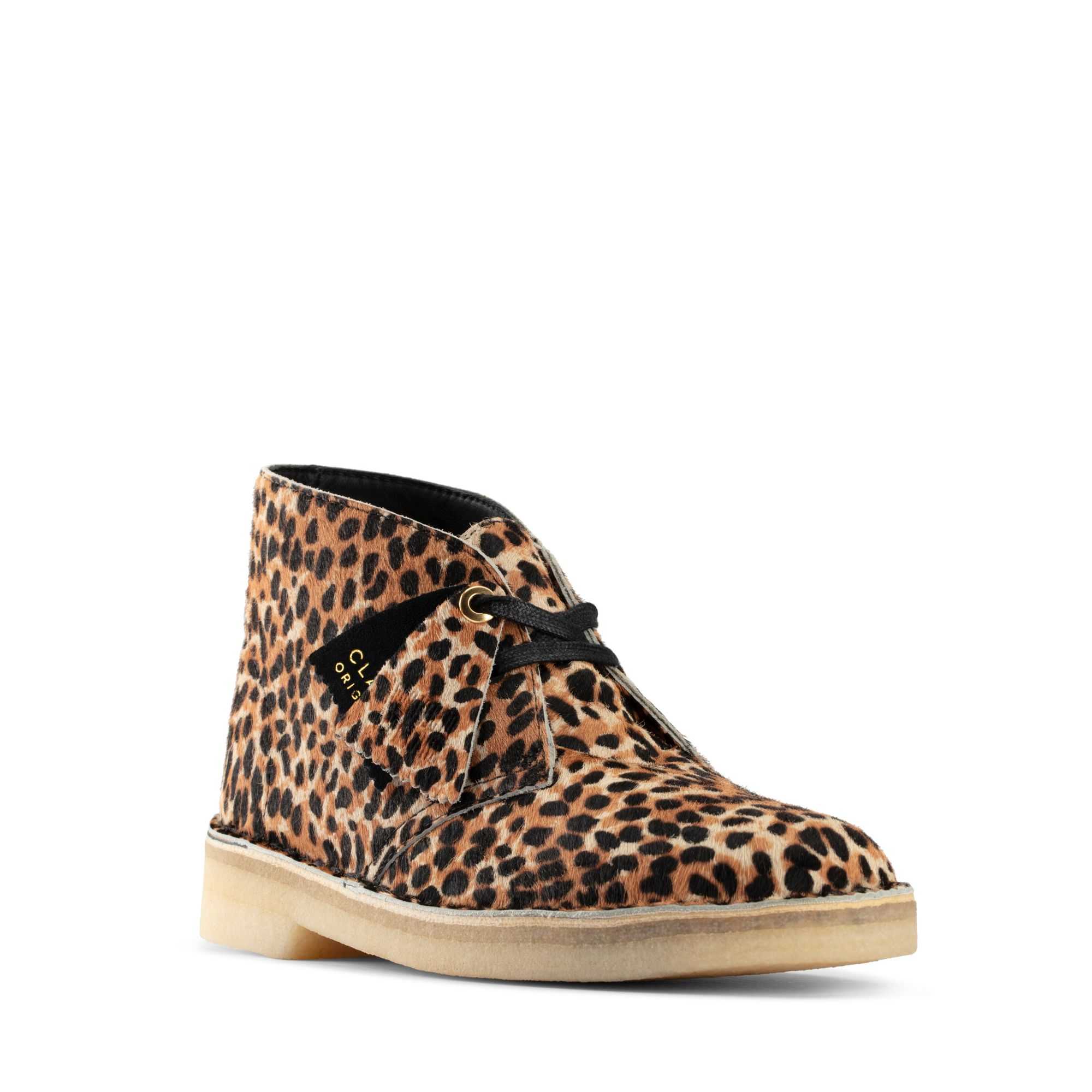 Boty Clarks Desert Boot Leopard | 35USNKZLF