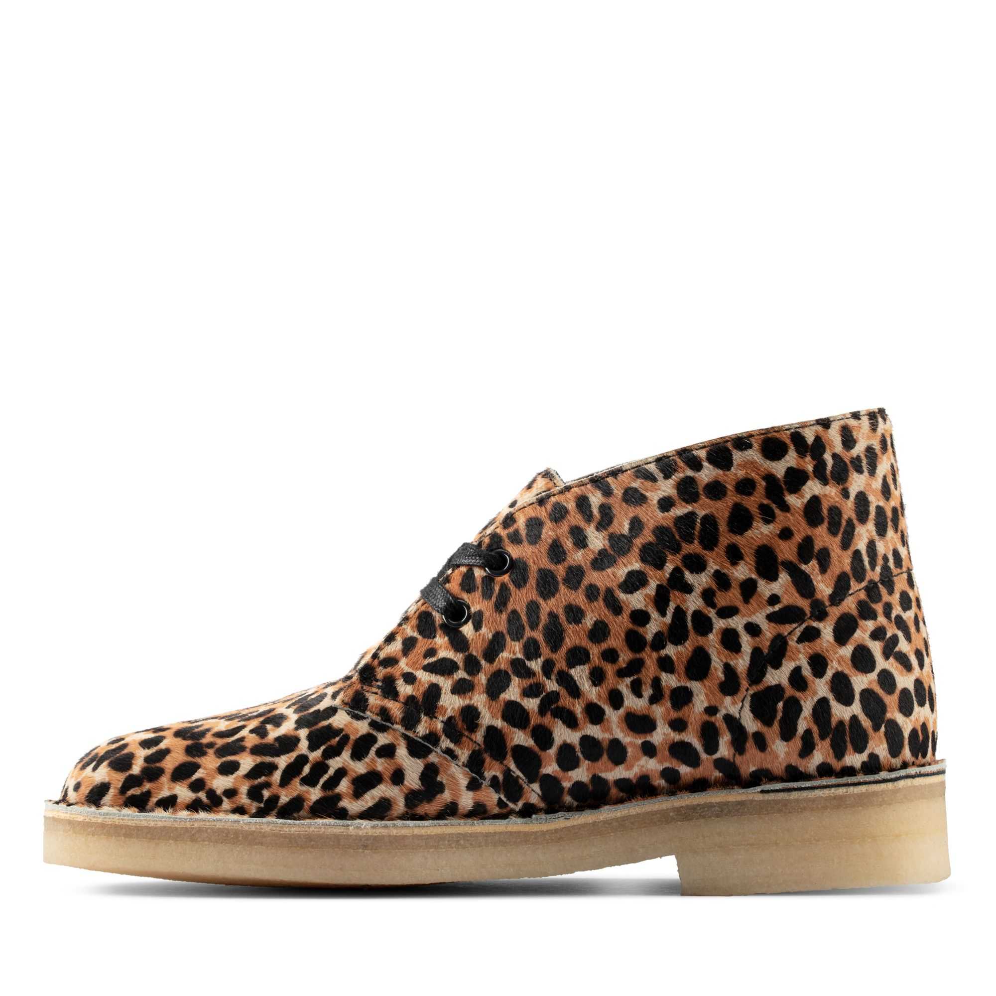 Boty Clarks Desert Boot Leopard | 35USNKZLF