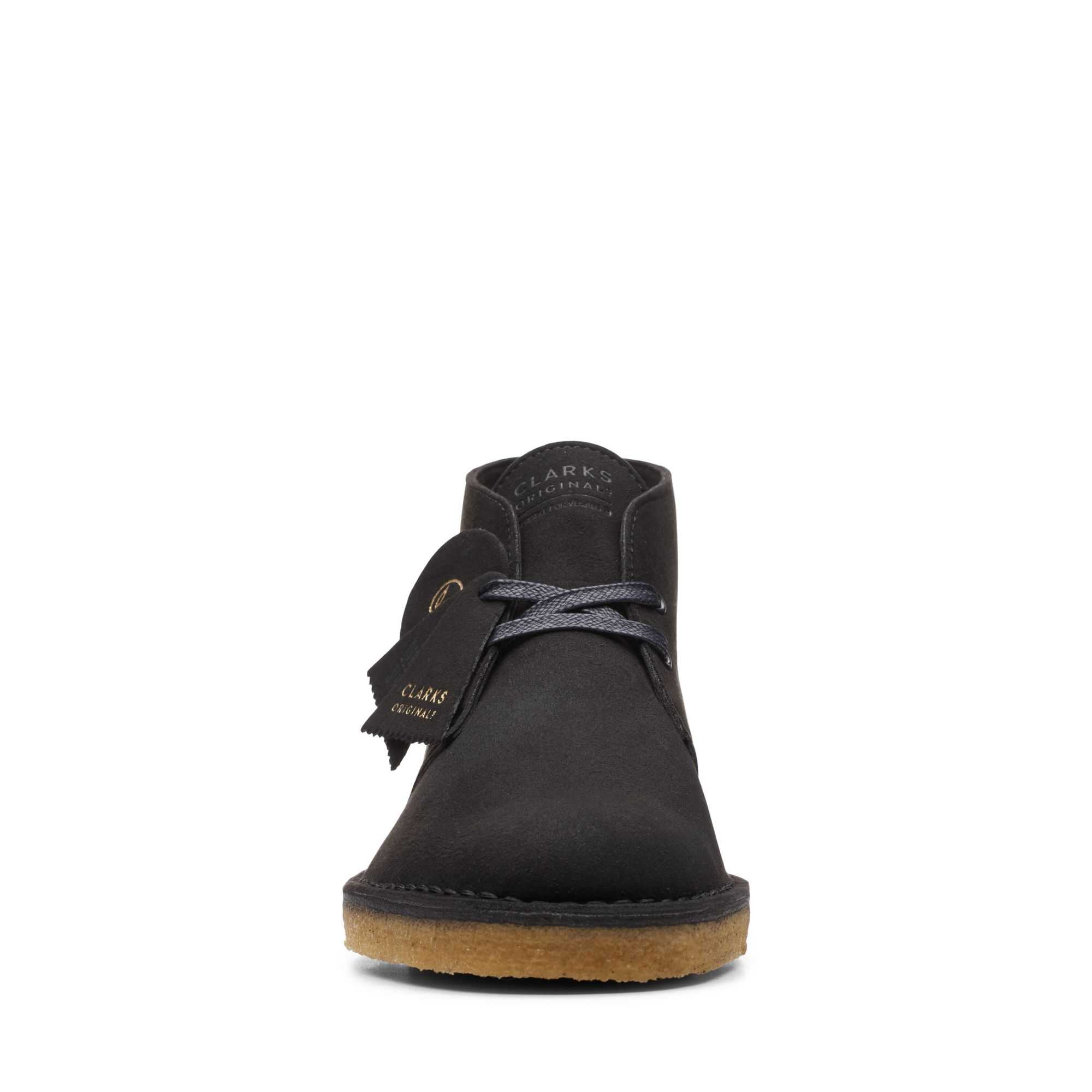 Boty Clarks Desert Boot Černé | 14WTDAHYS