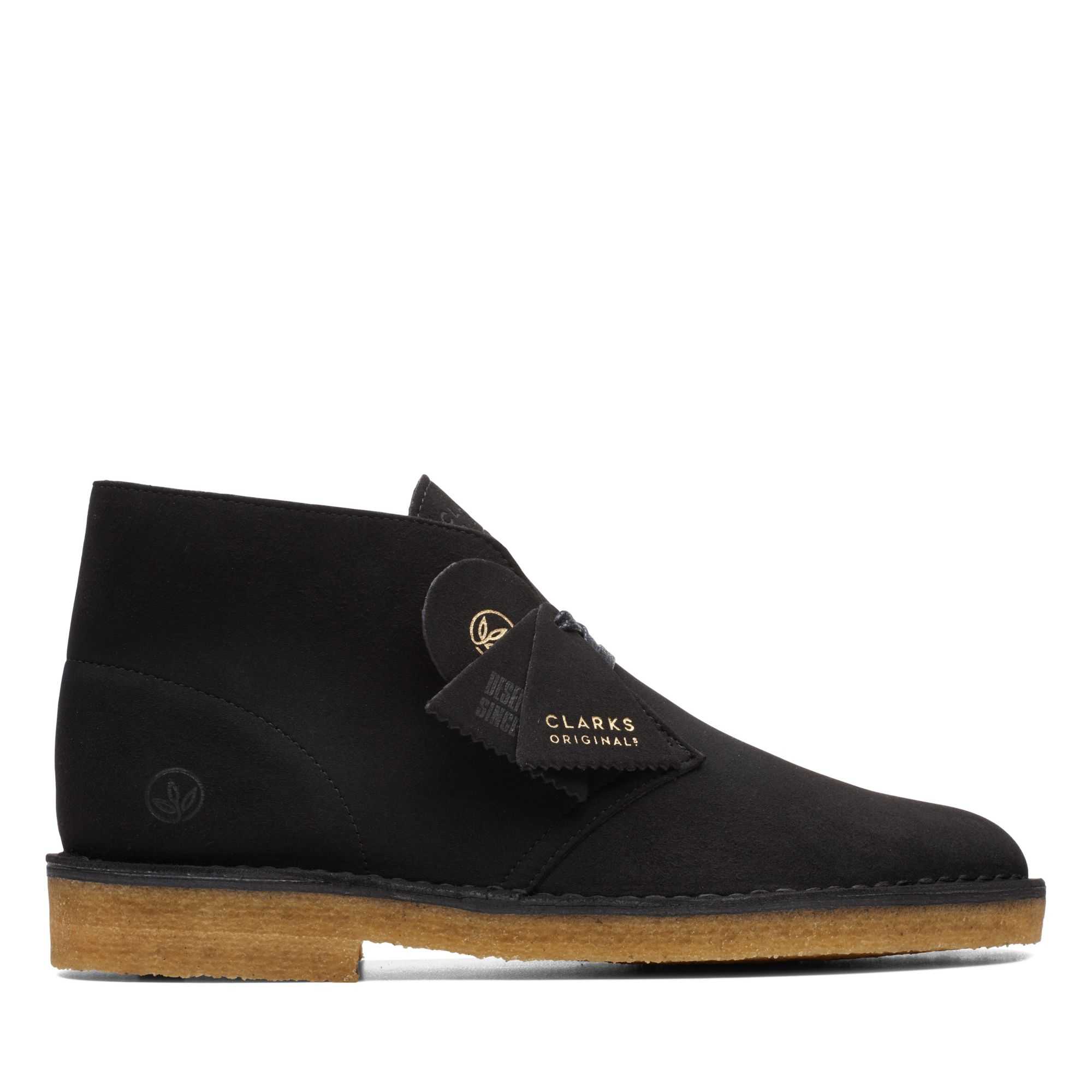 Boty Clarks Desert Boot Černé | 14WTDAHYS