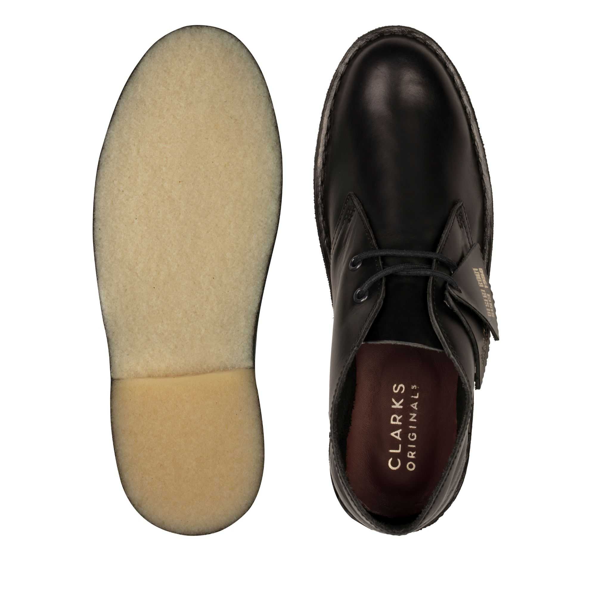 Boty Clarks Desert Boot Černé | 32CLYENOV