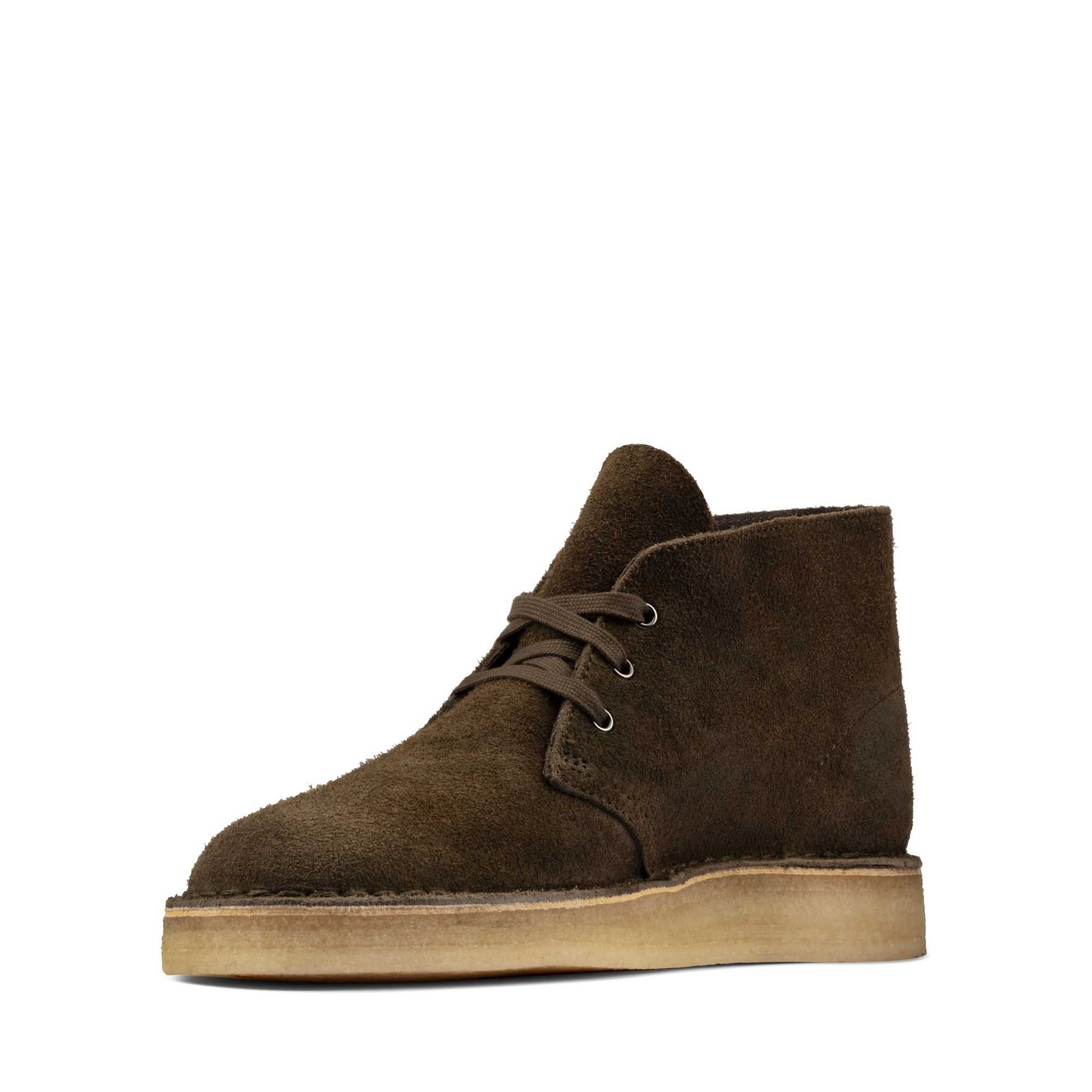 Boty Clarks Desert Coal Olivy Zelené | 02EMQUWBV