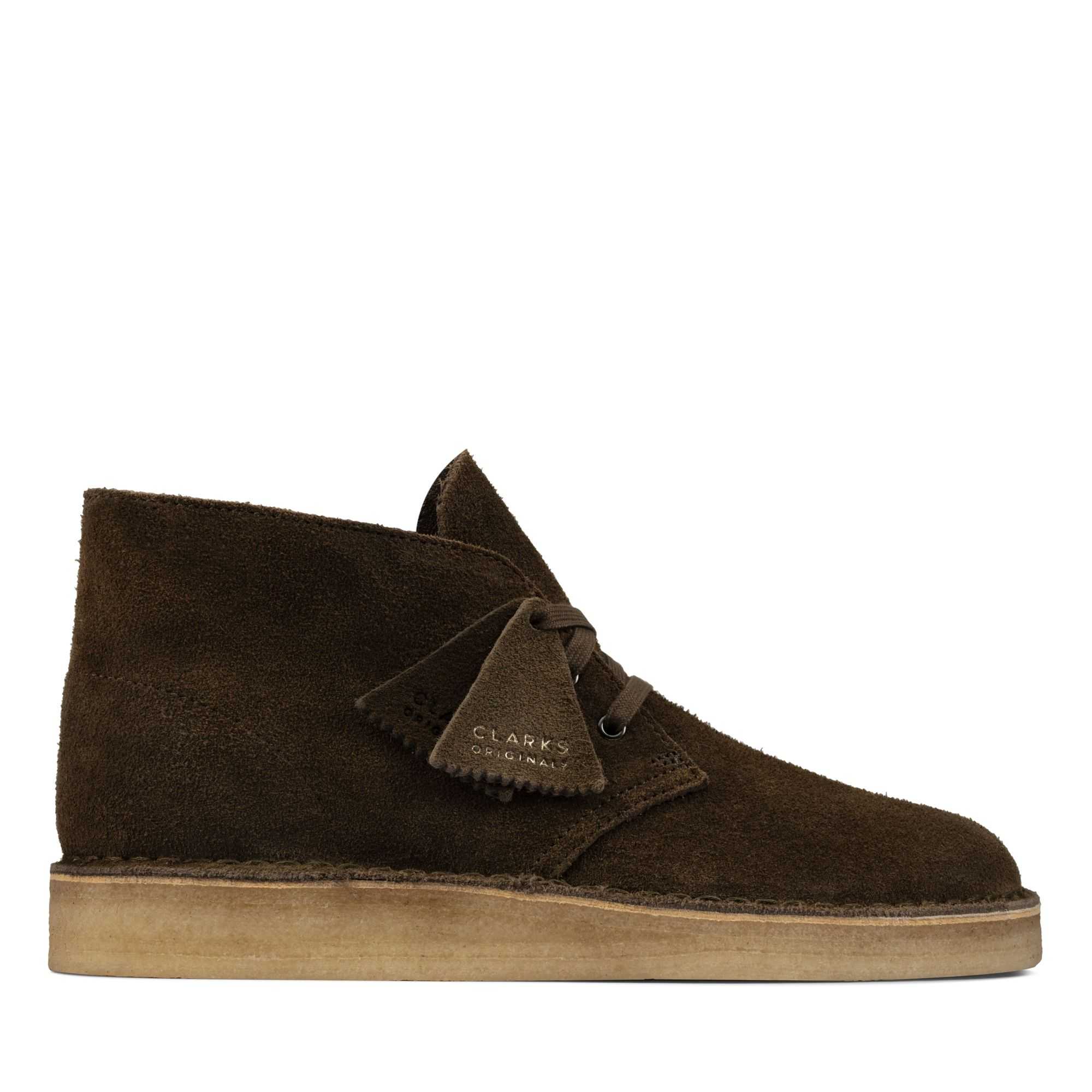 Boty Clarks Desert Coal Olivy Zelené | 02EMQUWBV