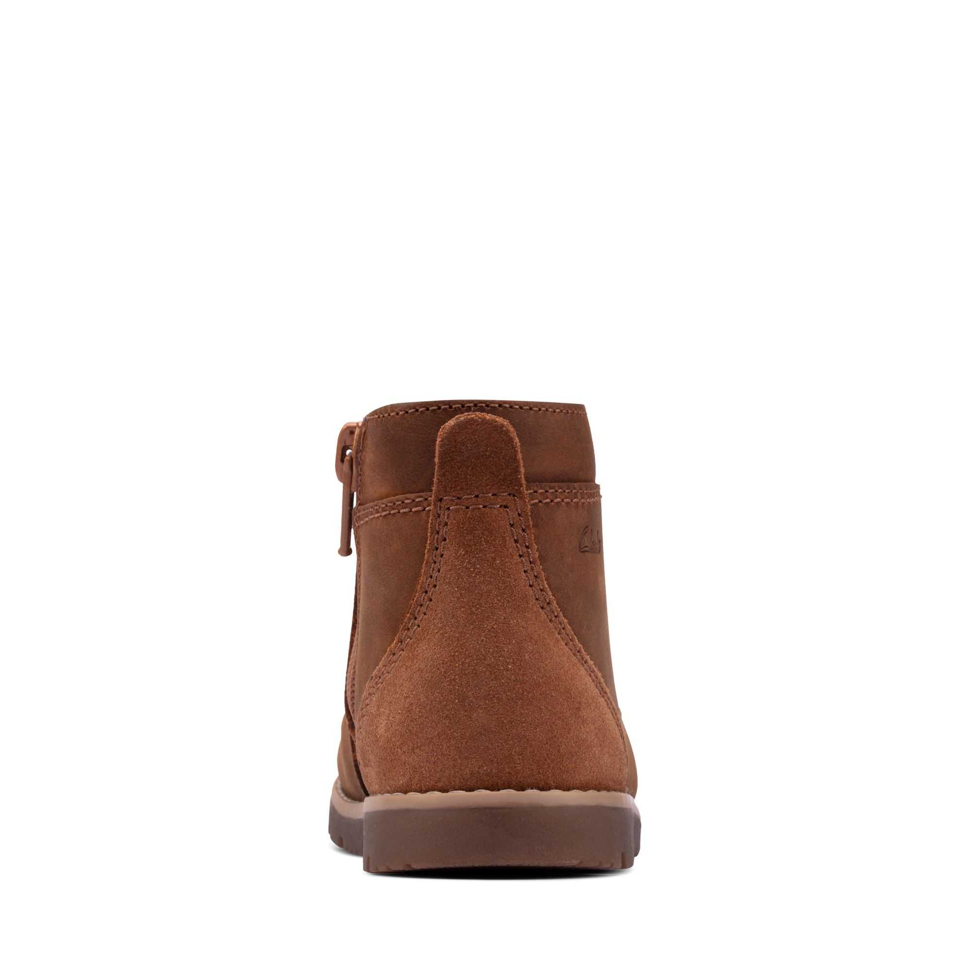 Boty Clarks Heath Dash Toddler Hnědé | 32UBQRMEX