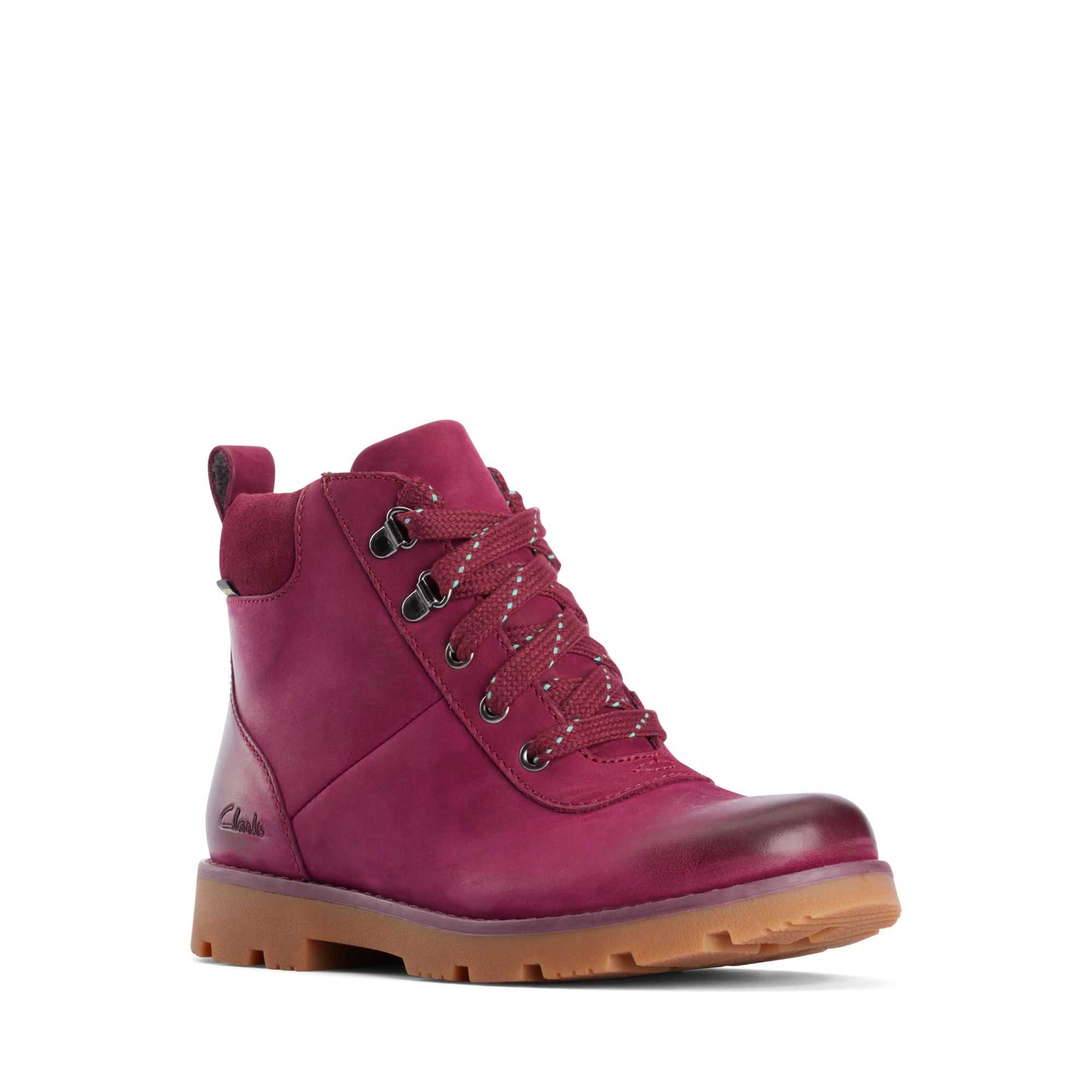 Boty Clarks Heath Go GORE-TEX Fialové | 16KVANFXY