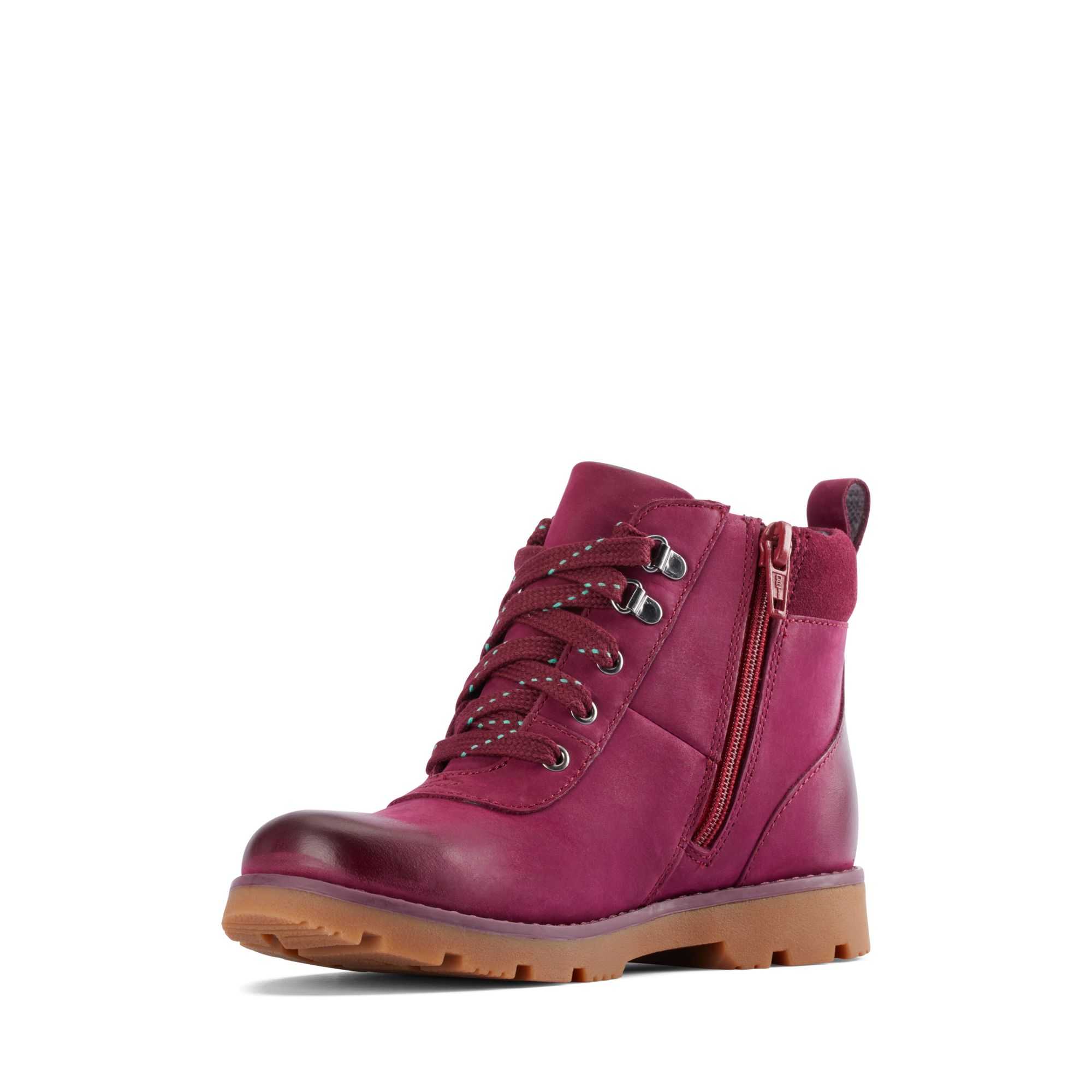 Boty Clarks Heath Go GORE-TEX Fialové | 16KVANFXY