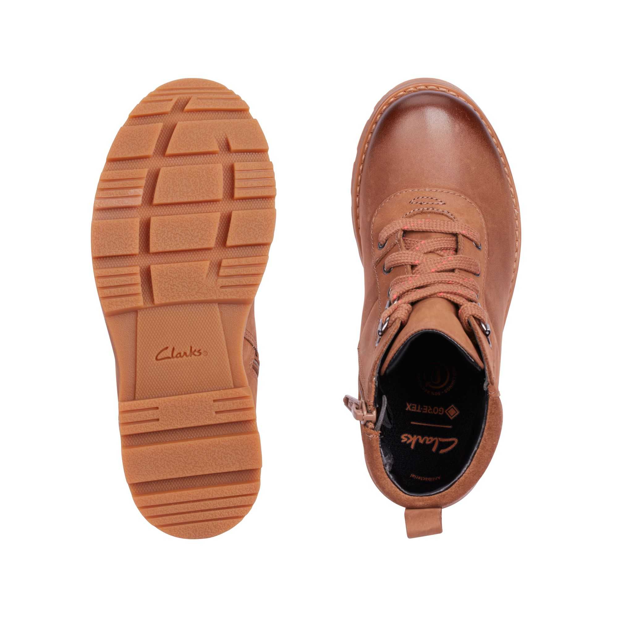 Boty Clarks Heath Go GORE-TEX Hnědé | 45BRVQDHZ