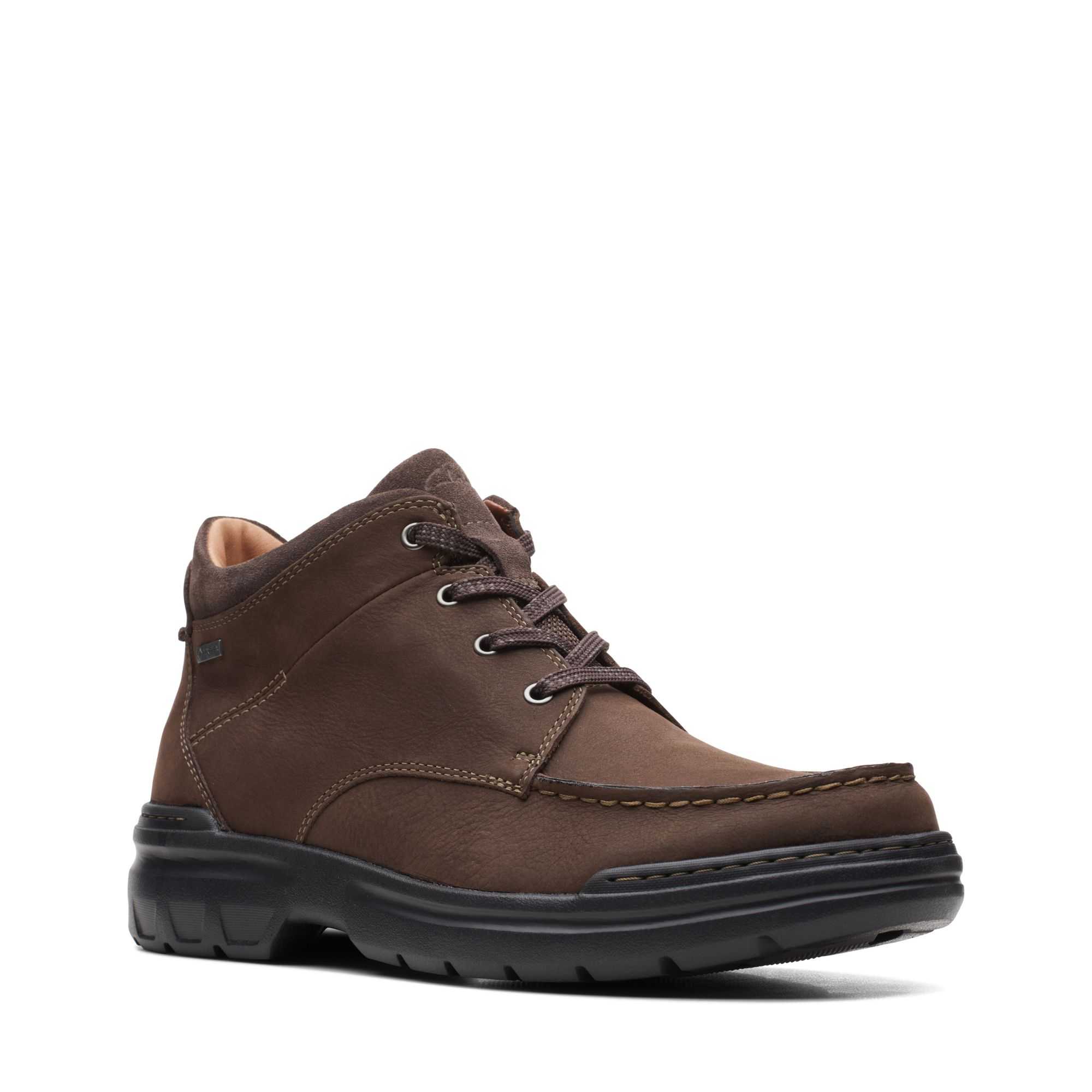 Boty Clarks Rockie 2 HI GORE-TEX Hnědé | 93YCQJTDK