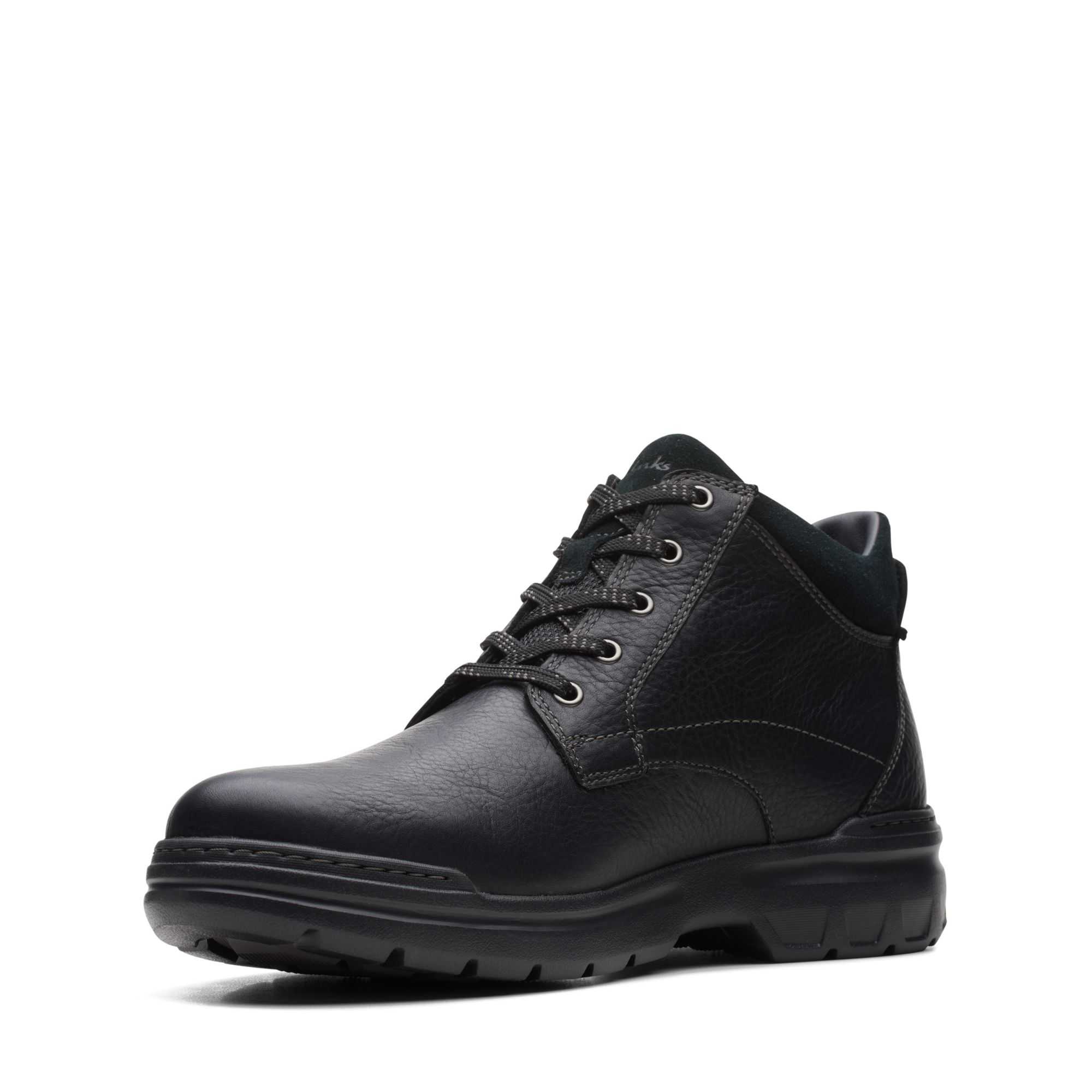 Boty Clarks Rockie 2 Up GORE-TEX Černé | 72KTLXSZD