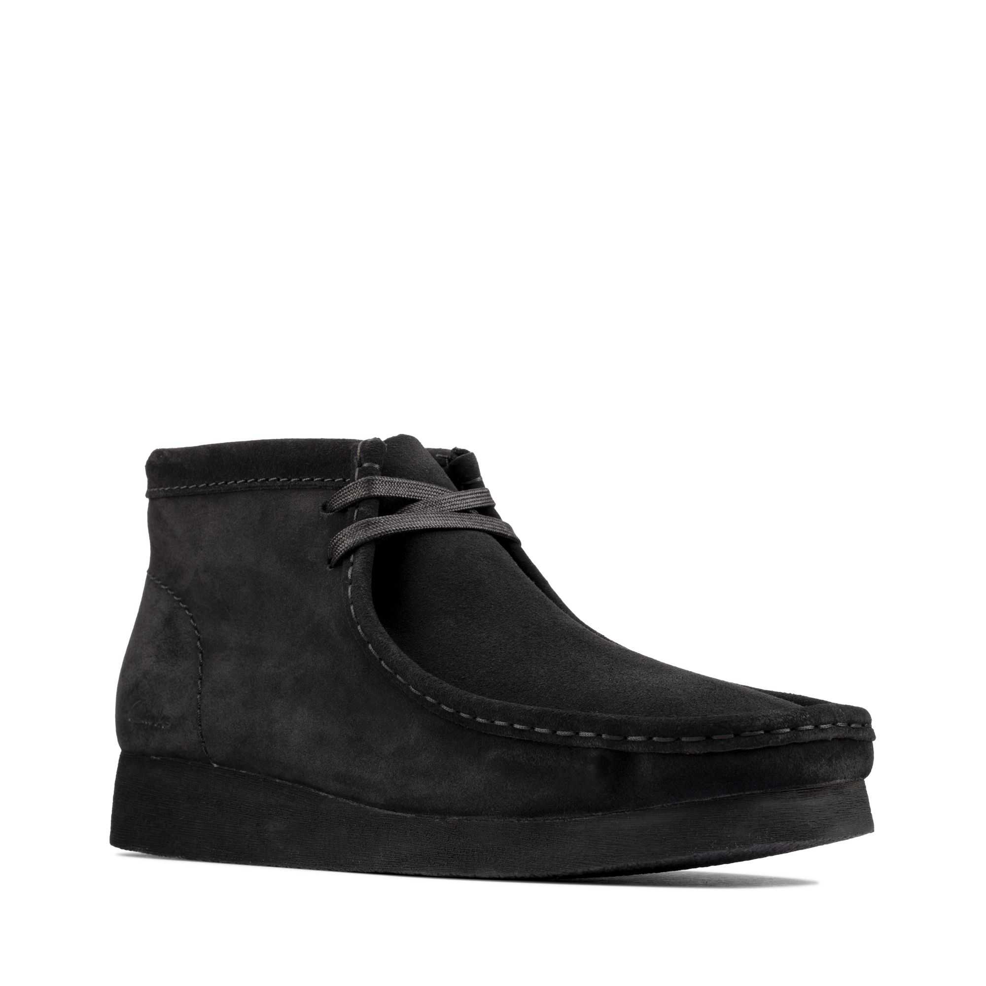 Boty Clarks Wallabee Boot2 Černé | 26EUKVJWA