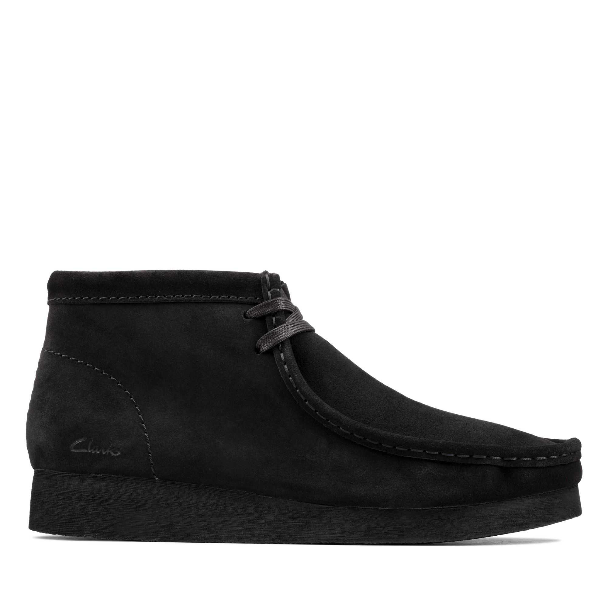 Boty Clarks Wallabee Boot2 Černé | 26EUKVJWA