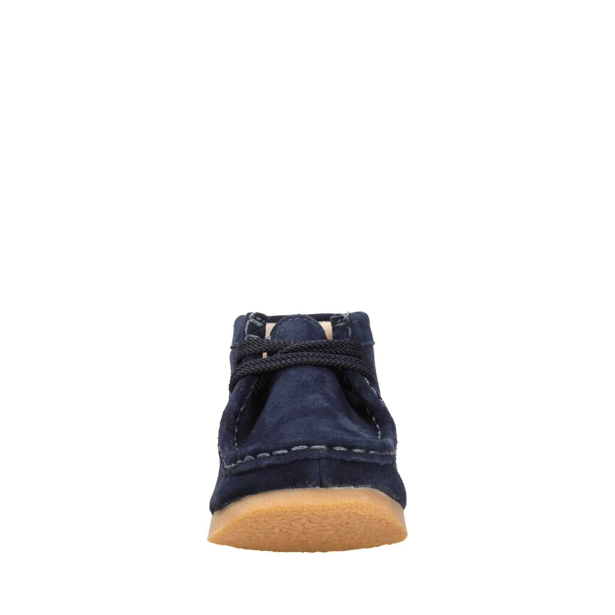 Boty Clarks Wallabee Boot Tmavě Blankyt | 74IZFPDEB