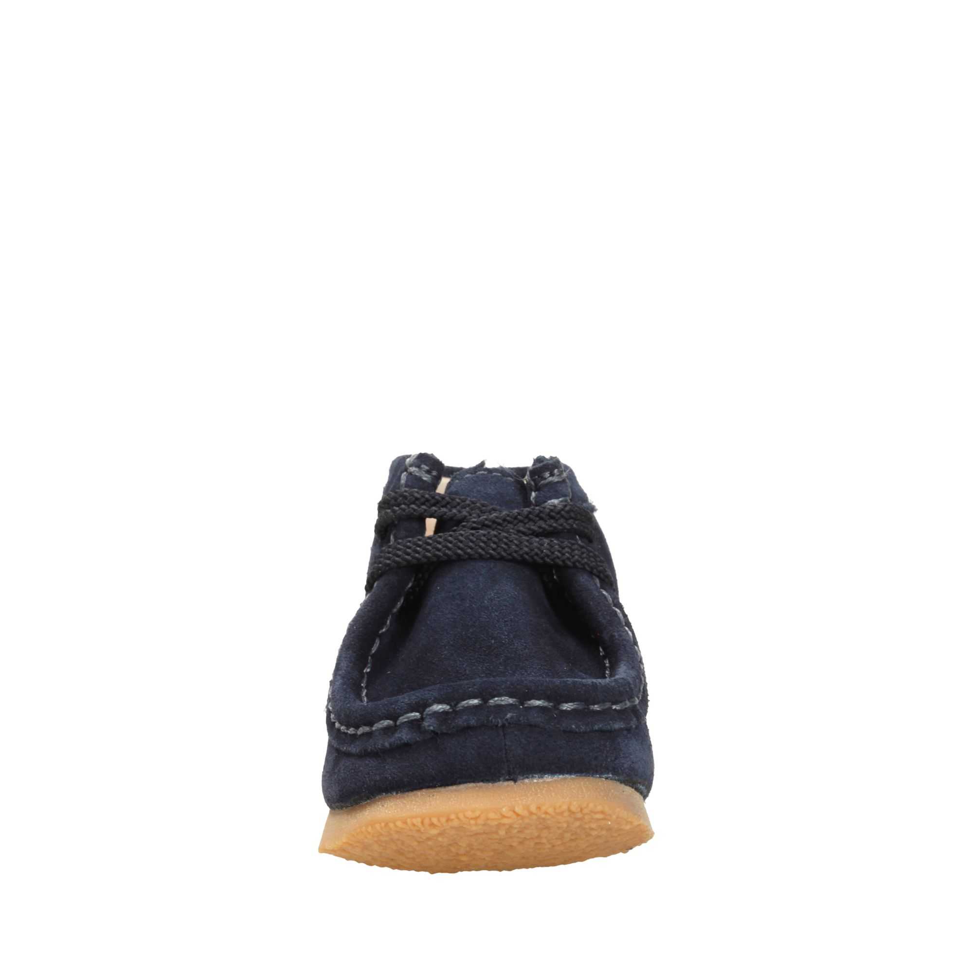 Boty Clarks Wallabee Boot Tmavě Blankyt | 86IETGZWO