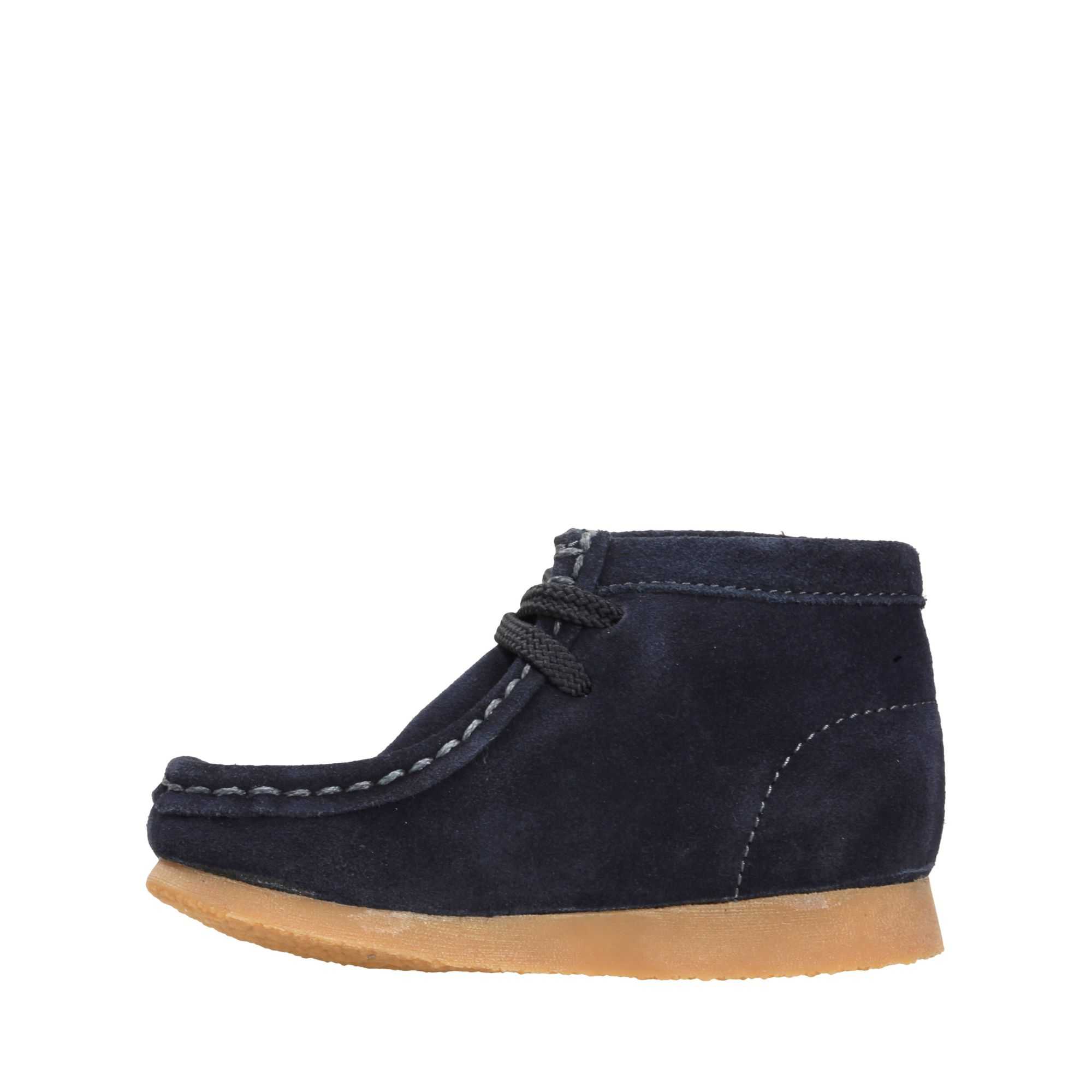 Boty Clarks Wallabee Boot Tmavě Blankyt | 86IETGZWO