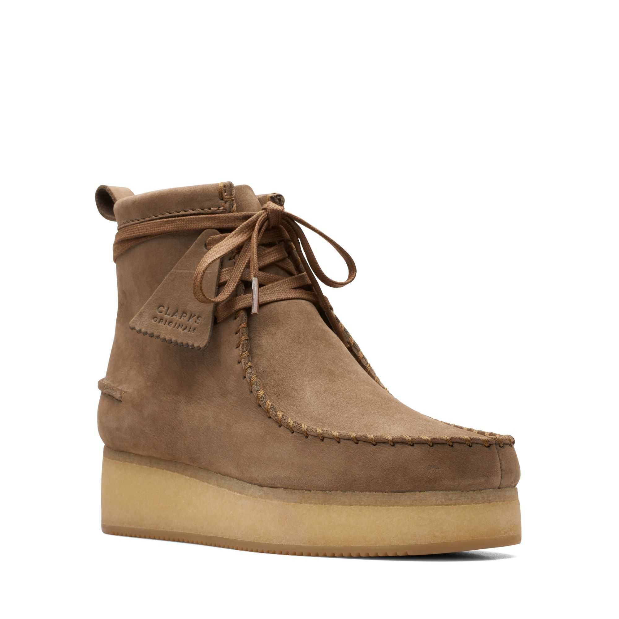 Boty Clarks Wallabee Craft Světle Hnědé | 05DQUBKSL