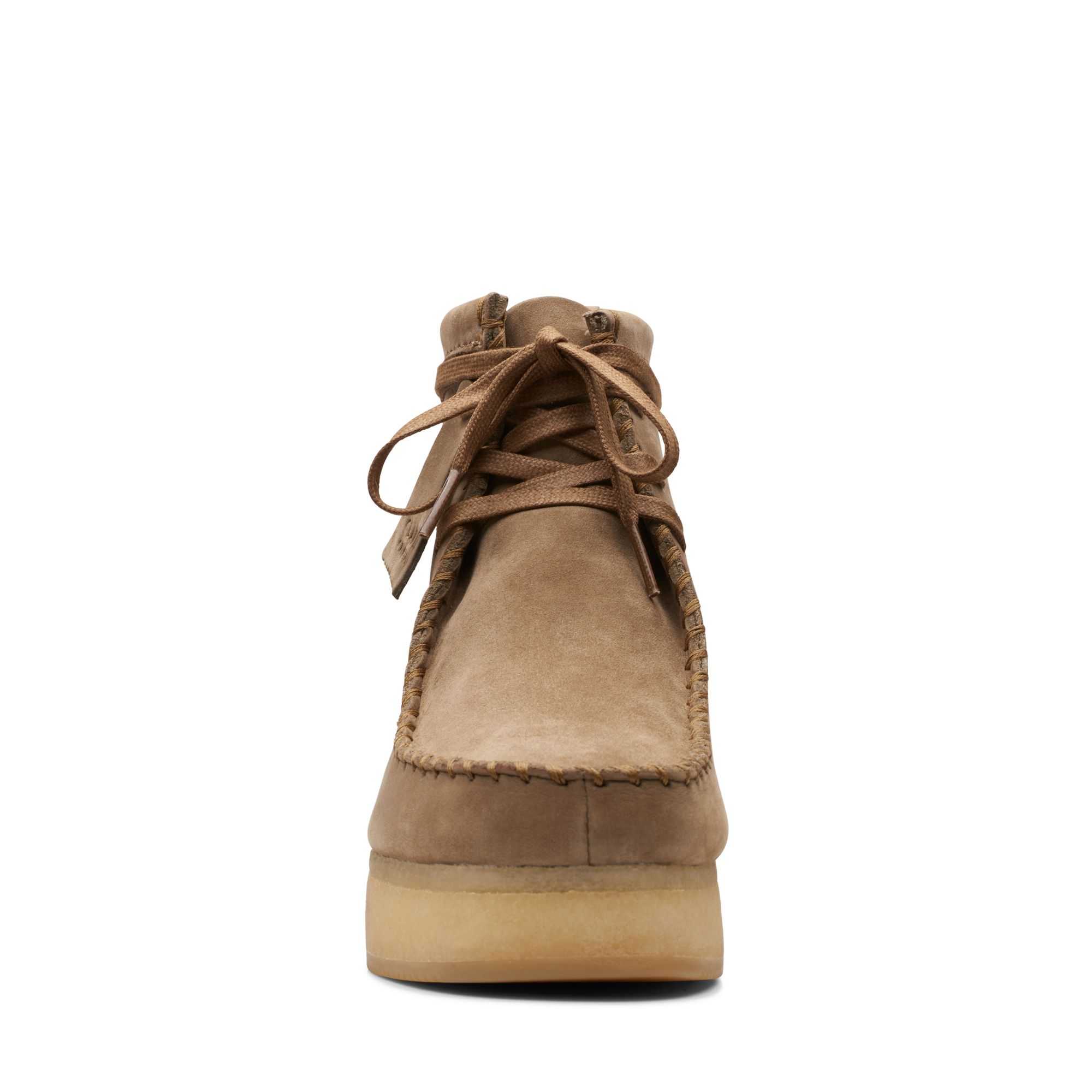 Boty Clarks Wallabee Craft Světle Hnědé | 05DQUBKSL