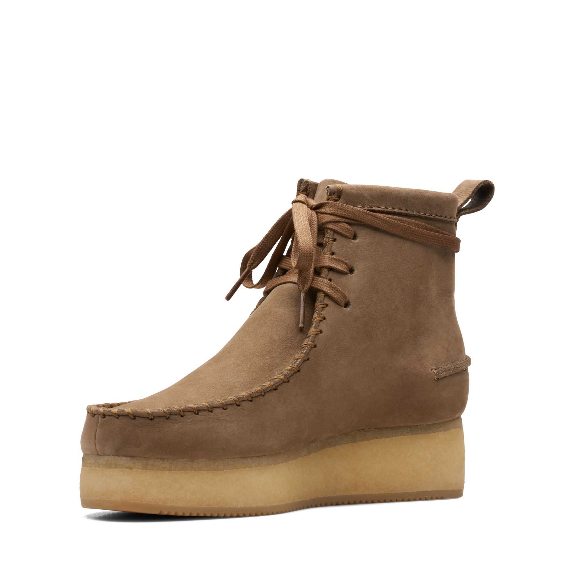 Boty Clarks Wallabee Craft Světle Hnědé | 05DQUBKSL