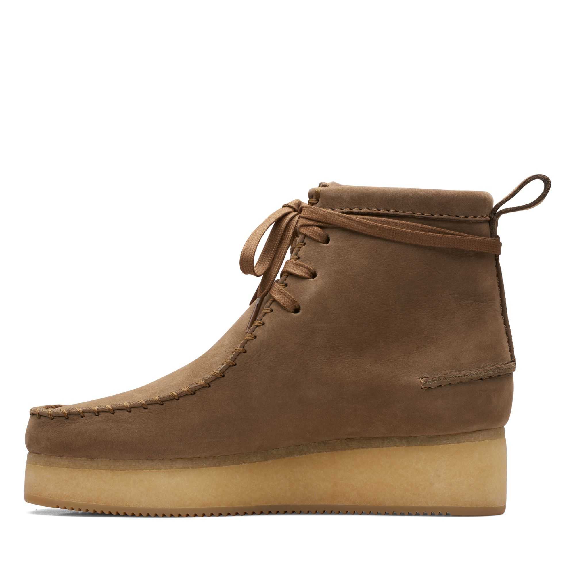 Boty Clarks Wallabee Craft Světle Hnědé | 05DQUBKSL