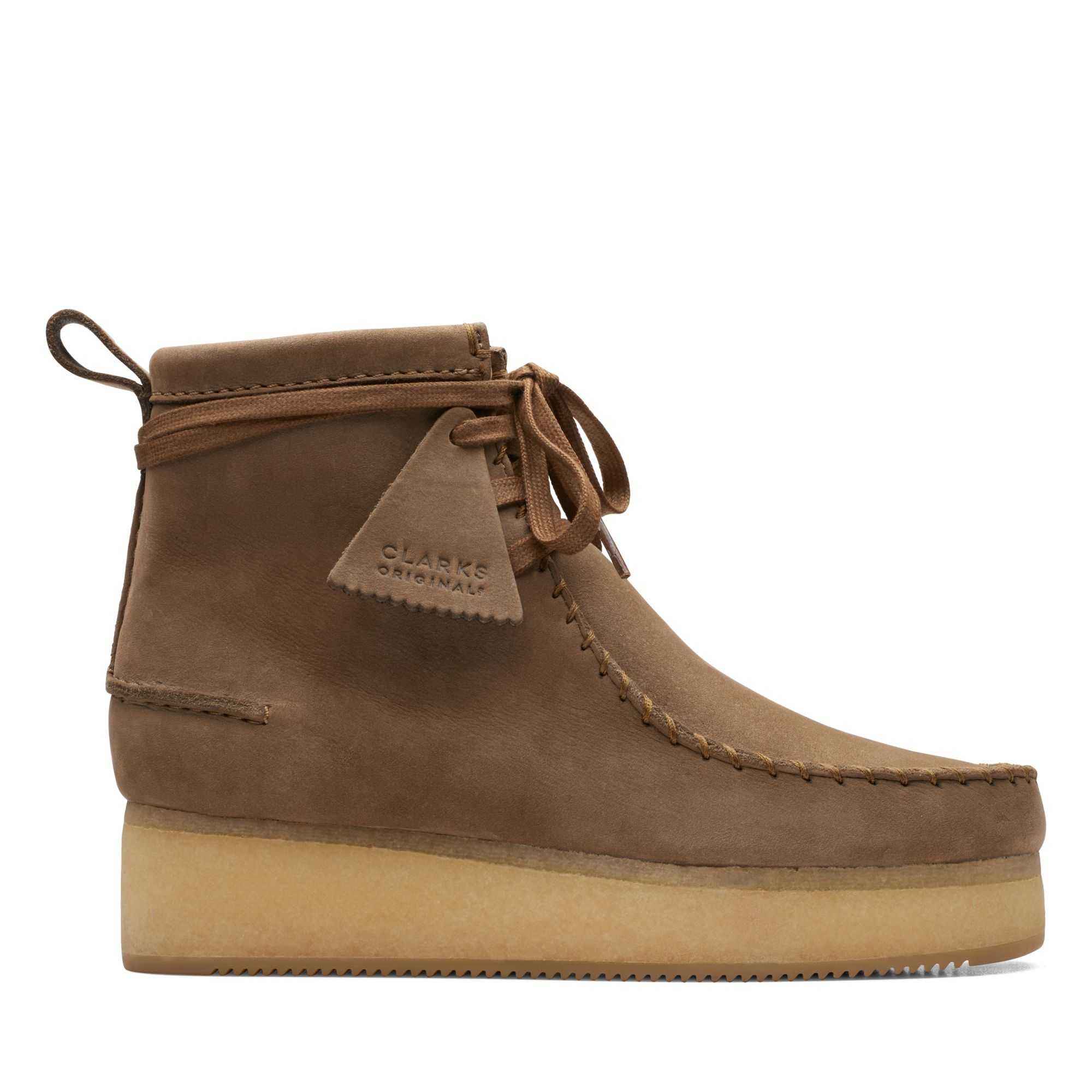 Boty Clarks Wallabee Craft Světle Hnědé | 05DQUBKSL