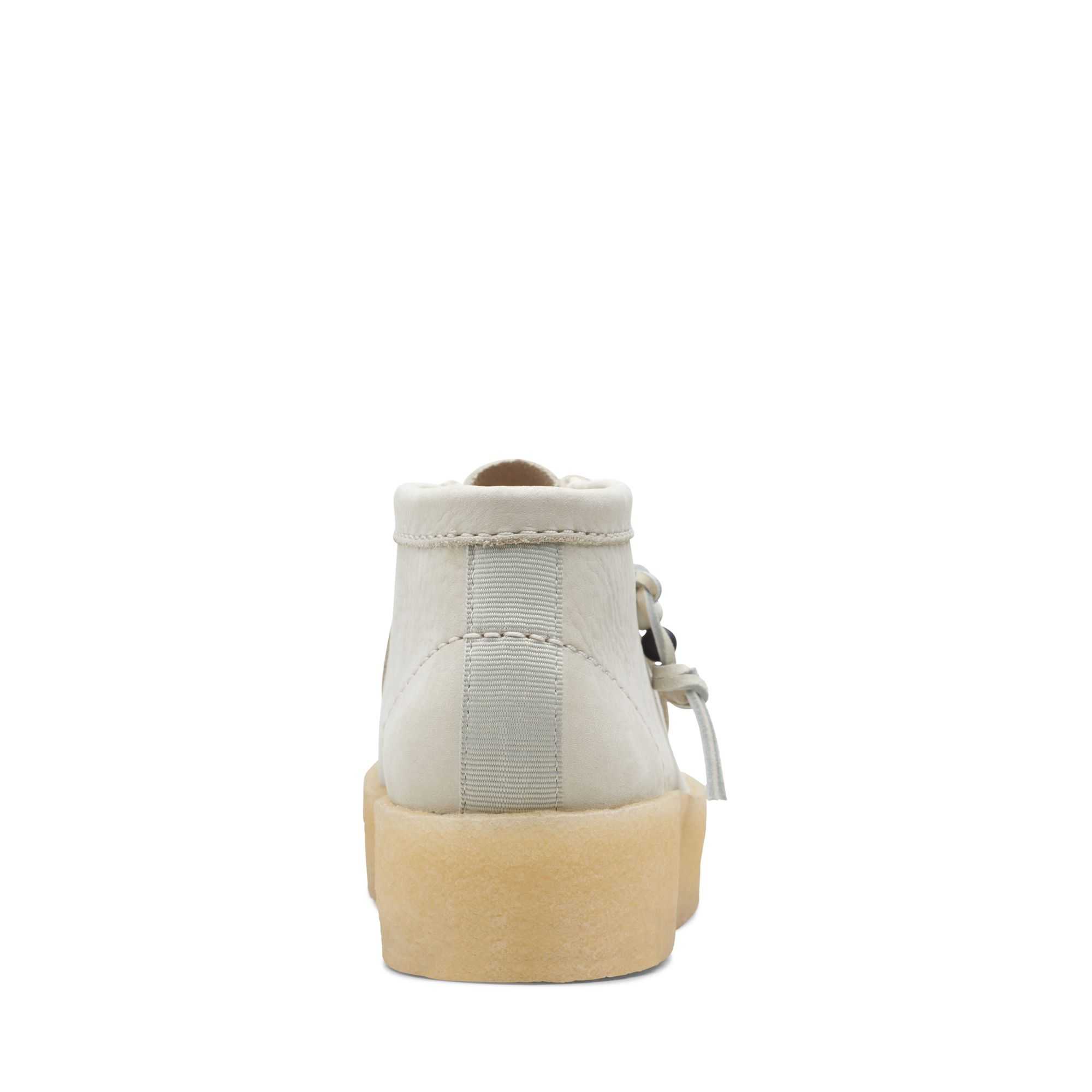 Boty Clarks Wallabee Cup Boot Bílé | 72WOHNESM