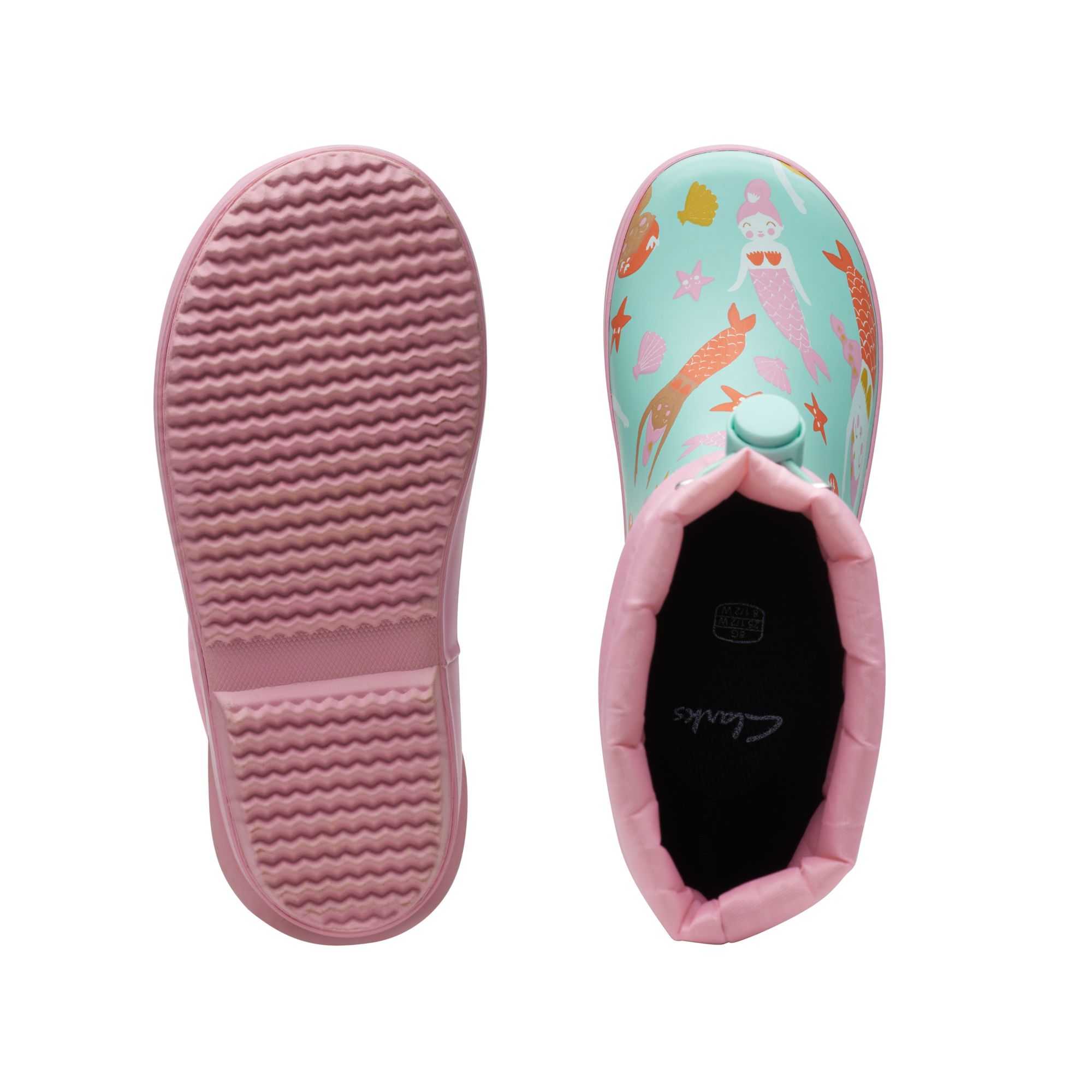 Holínky Clarks Tarri Race Toddler Blankyt | 57SKILYXN