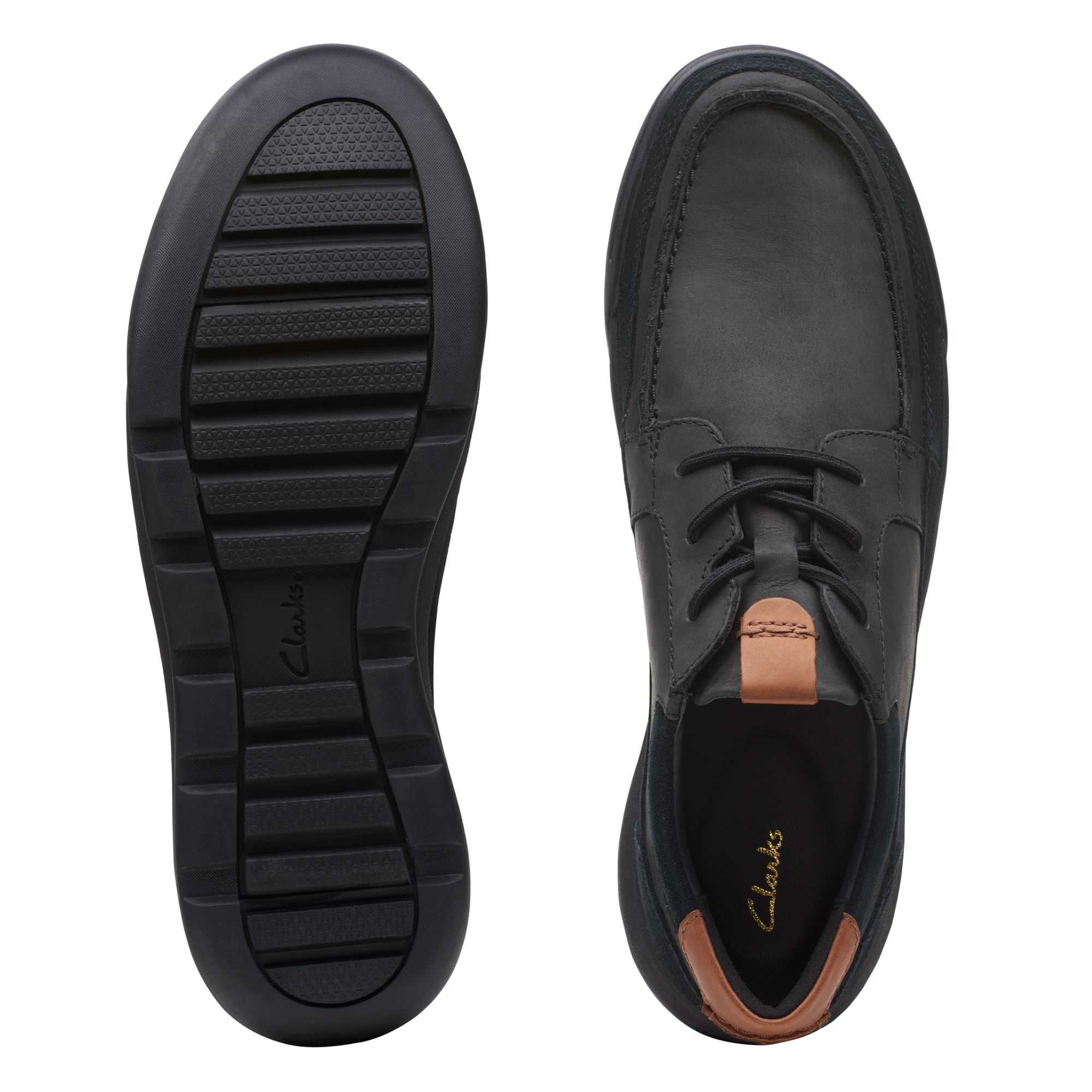 Obuv Clarks Ashcombe Craft Černé | 10GLSJFQE